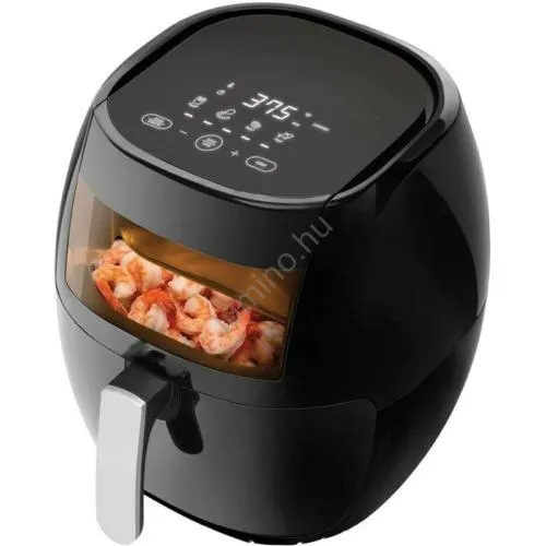 7,7 L-es Air Fryer + receptkönyv, 1800W olaj nélküli forró levegos fritoz