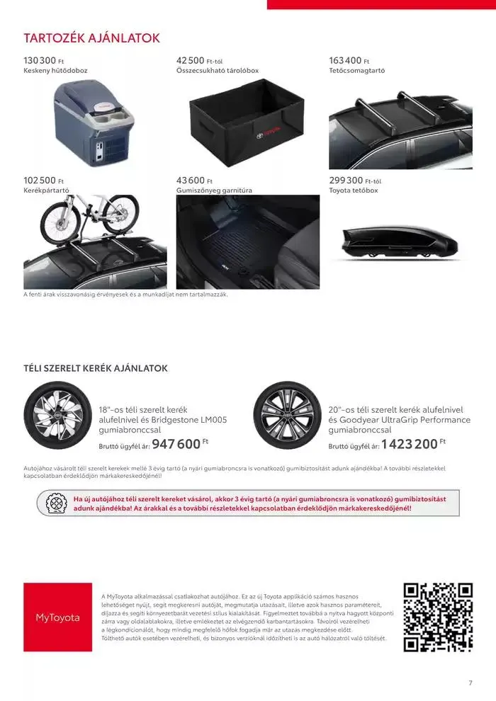 Katalógus Toyota bZ4X MY25 január 15.-tól január 15.-ig 2026. - Oldal 7