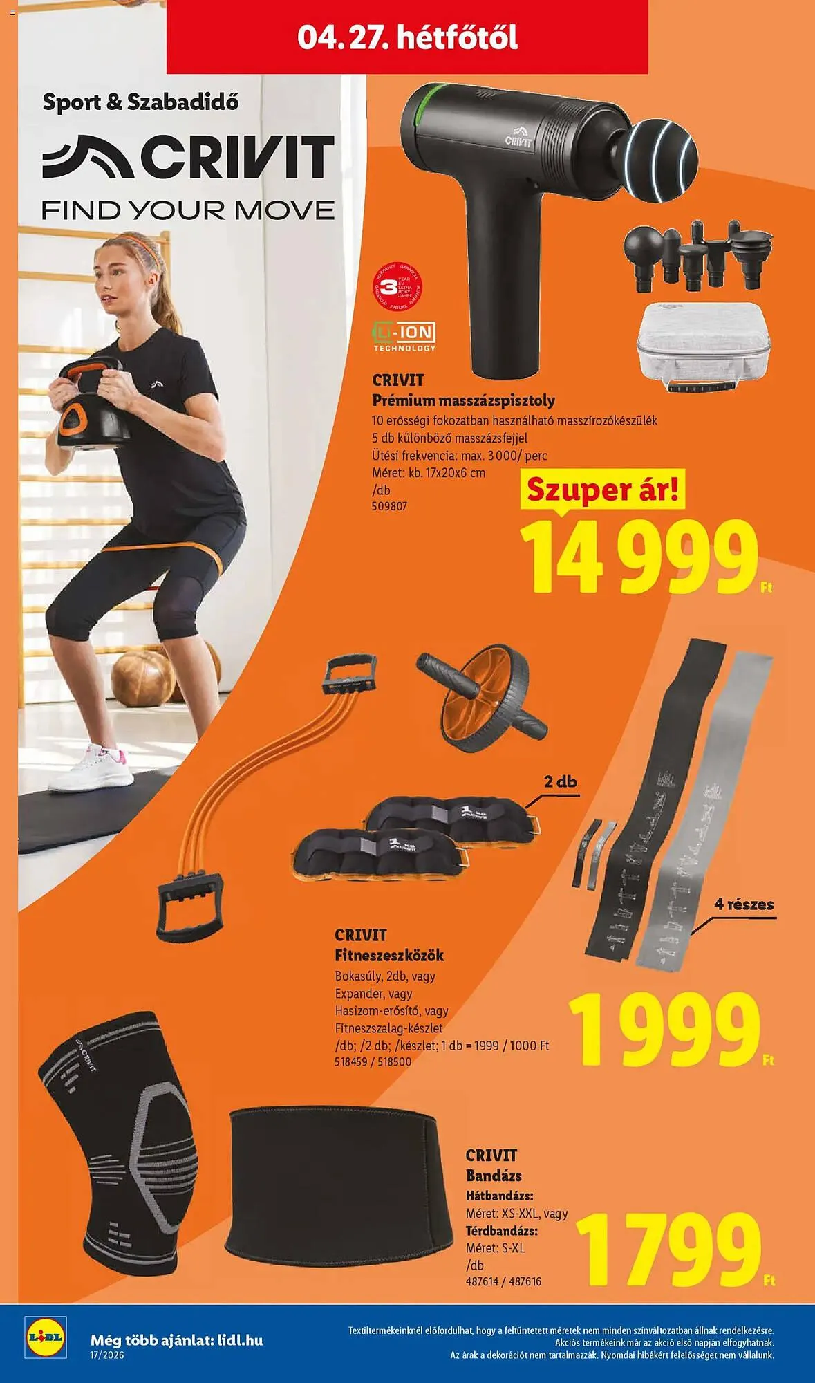 Katalógus Lidl akciós újság április 23.-tól április 29.-ig 2026. - Oldal 26