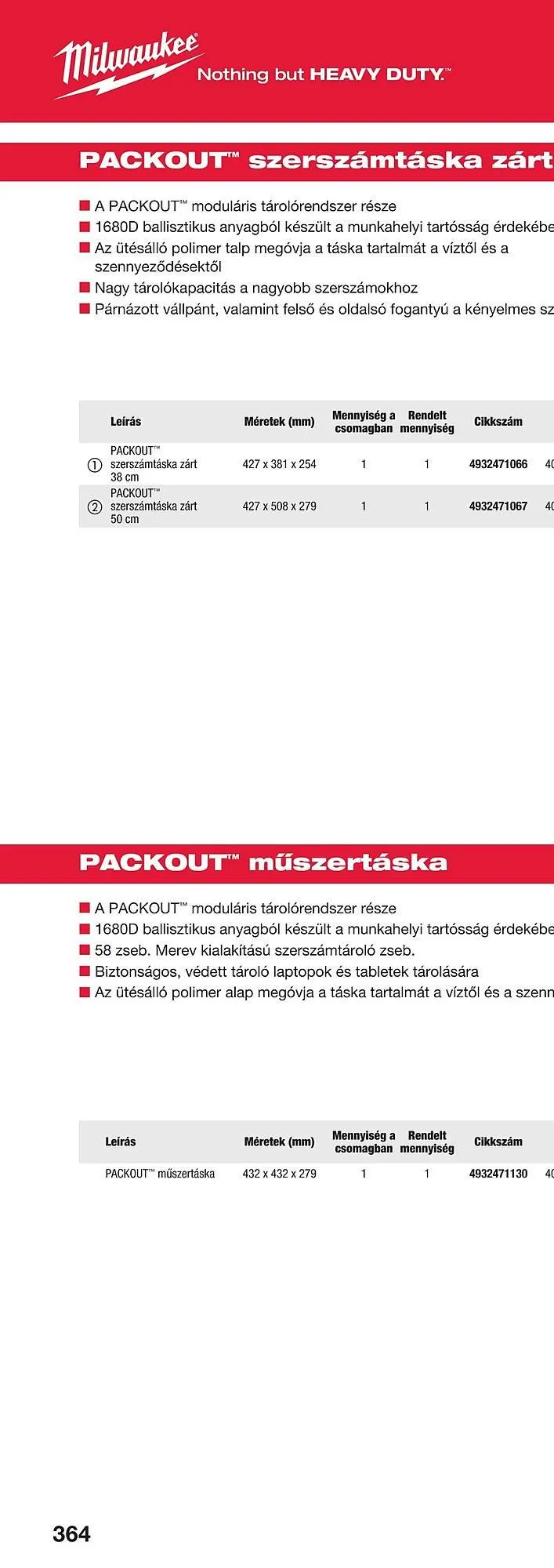 Katalógus Milwaukee akciós újság szeptember 16.-tól december 31.-ig 2025. - Oldal 726