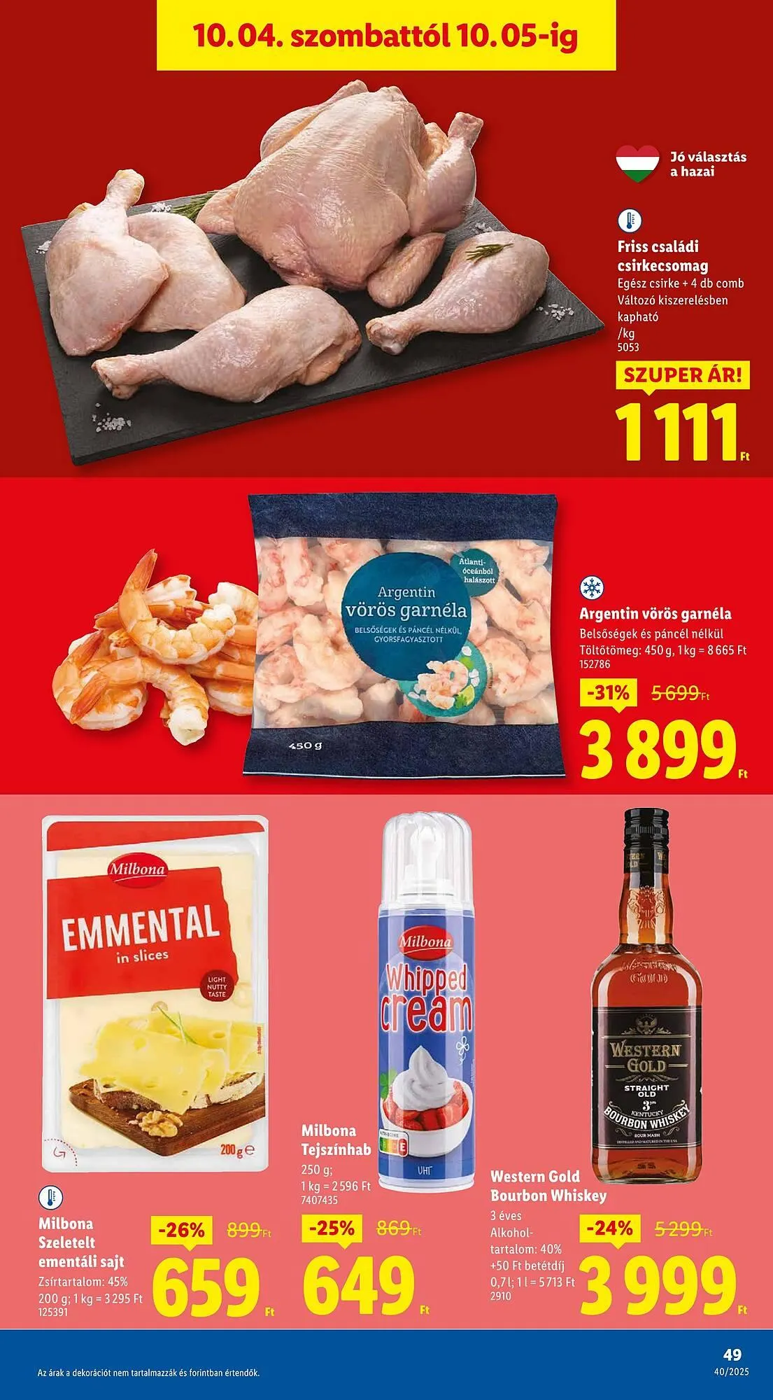 Katalógus Lidl akciós újság október 2.-tól október 8.-ig 2025. - Oldal 49