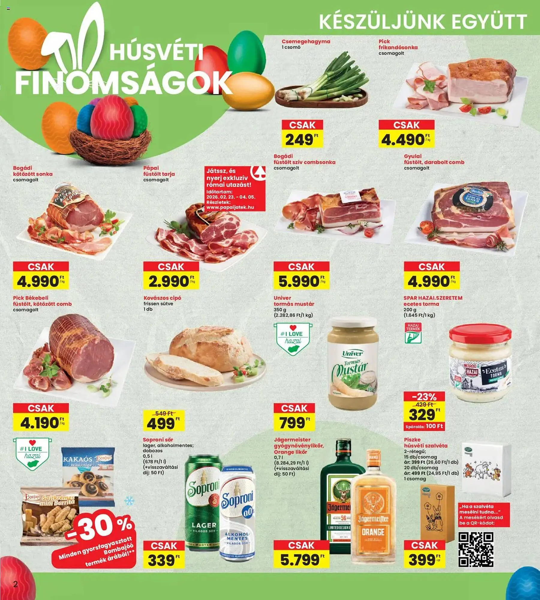 Katalógus Interspar akciós újság március 26.-tól április 8.-ig 2026. - Oldal 2