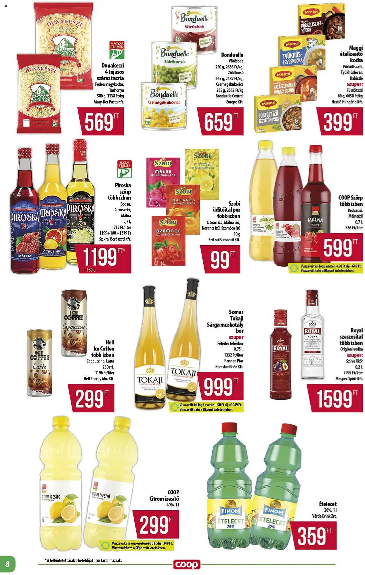 Katalógus Coop akciós újság március 19.-tól március 25.-ig 2026. - Oldal 8