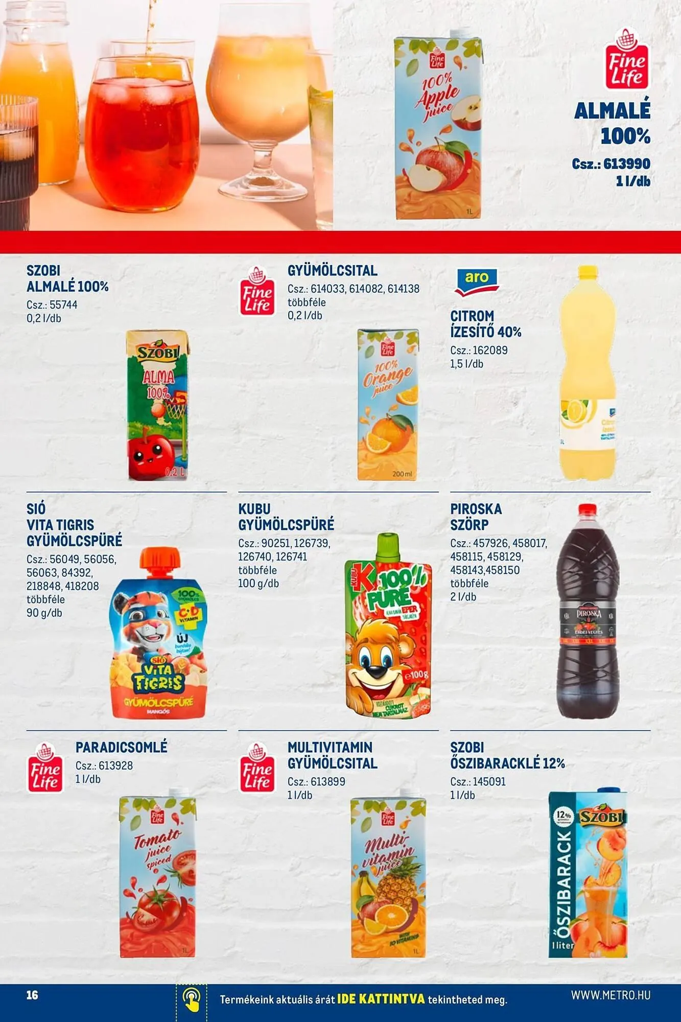 Katalógus Metro akciós újság január 2.-tól január 8.-ig 2026. - Oldal 16