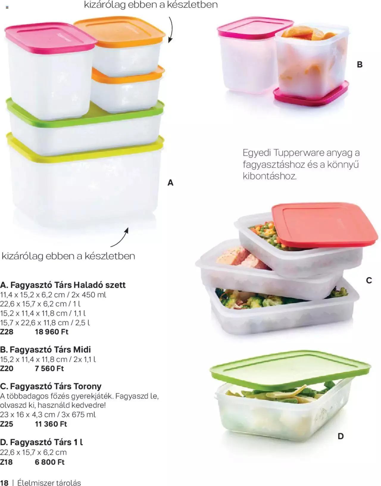 Katalógus Tupperware - Őszi & Téli Katalógus 2023/24 szeptember 1.-tól december 31.-ig 2023. - Oldal 18