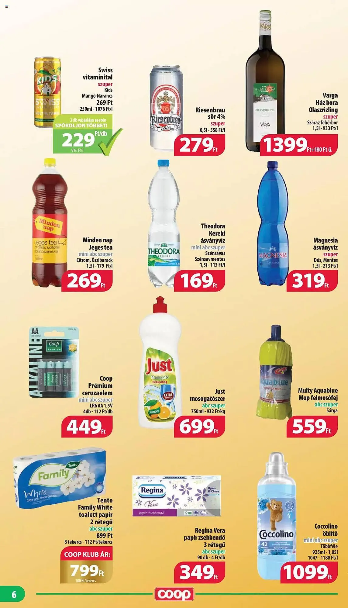 Katalógus Coop mini abc akciós újság szeptember 21.-tól október 4.-ig 2023. - Oldal 6