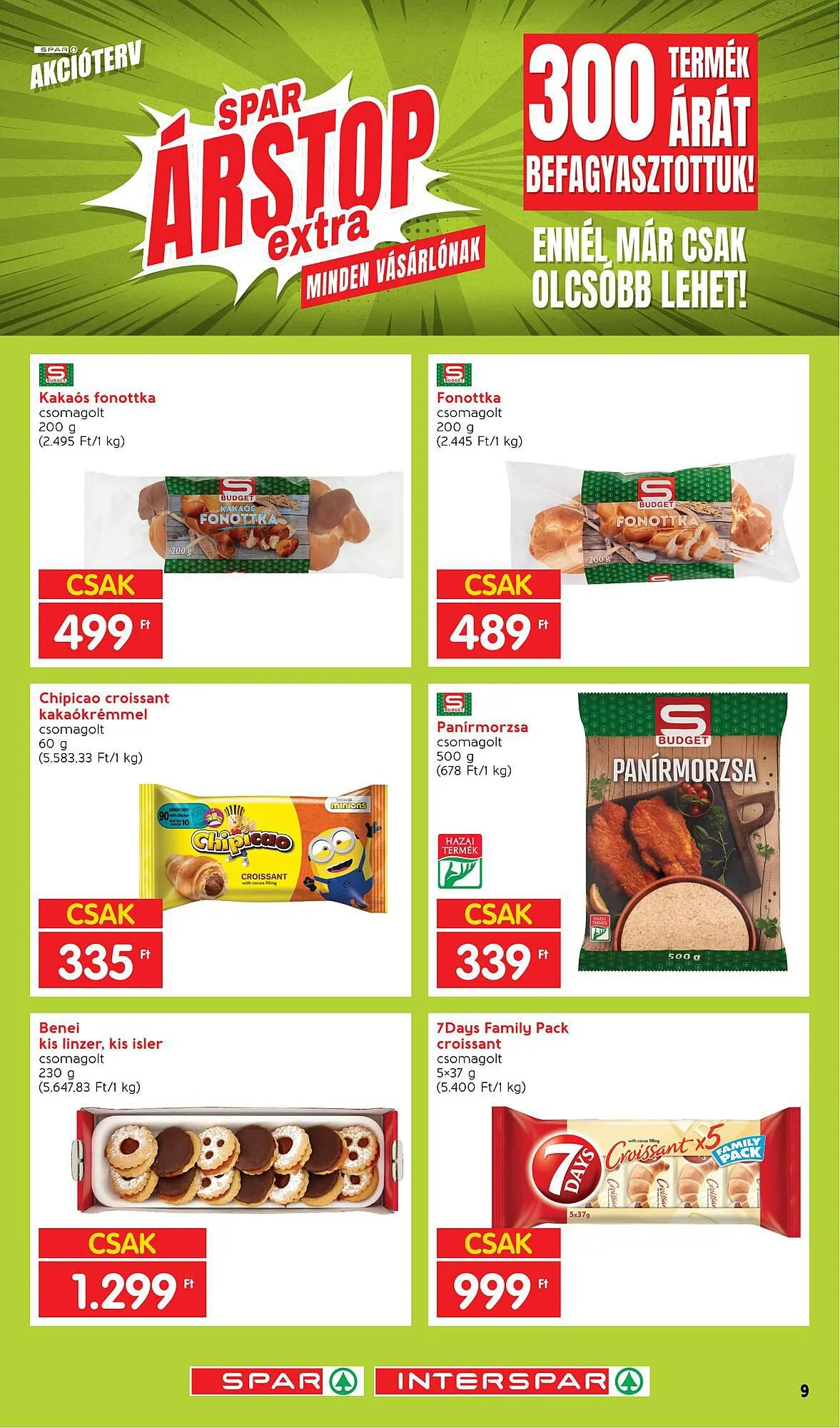 Katalógus Interspar akciós újság október 1.-tól december 31.-ig 2023. - Oldal 9