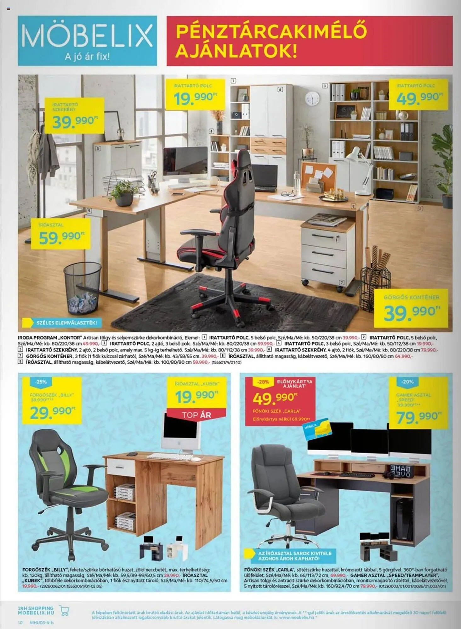 Katalógus Möbelix akciós újság március 18.-tól március 31.-ig 2024. - Oldal 10