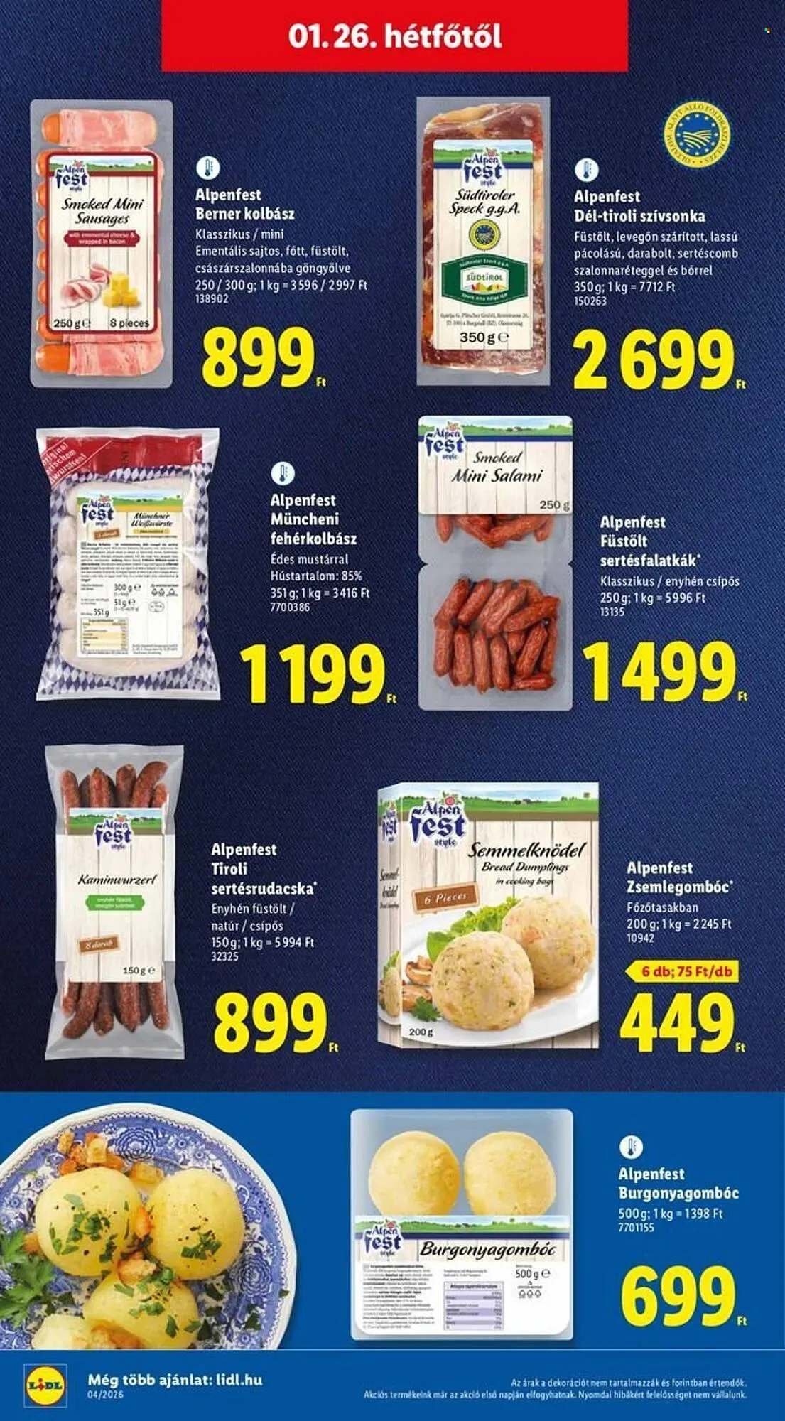 Katalógus Lidl akciós újság január 22.-tól január 28.-ig 2026. - Oldal 54