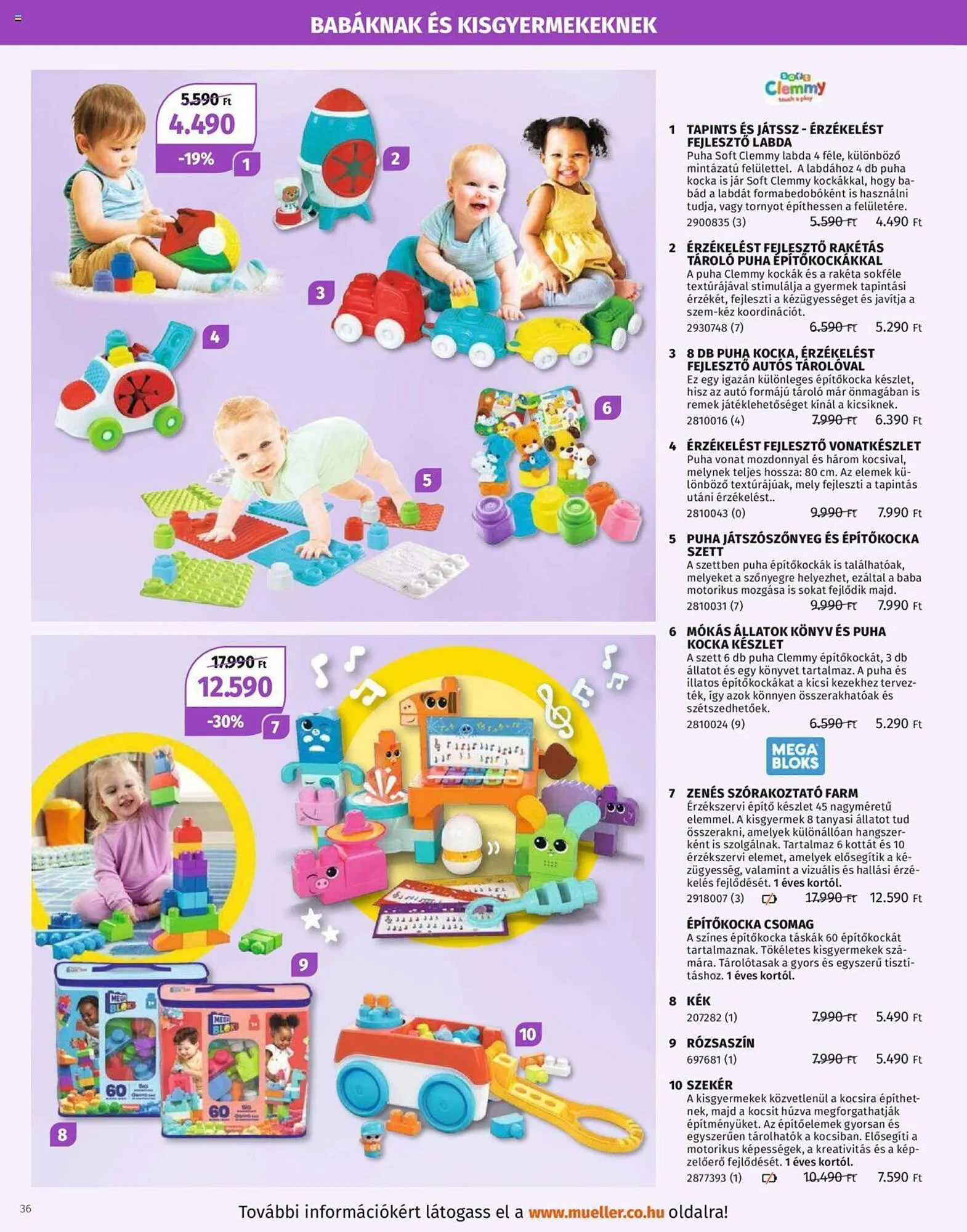 Katalógus Müller akciós újság október 30.-tól december 31.-ig 2023. - Oldal 36