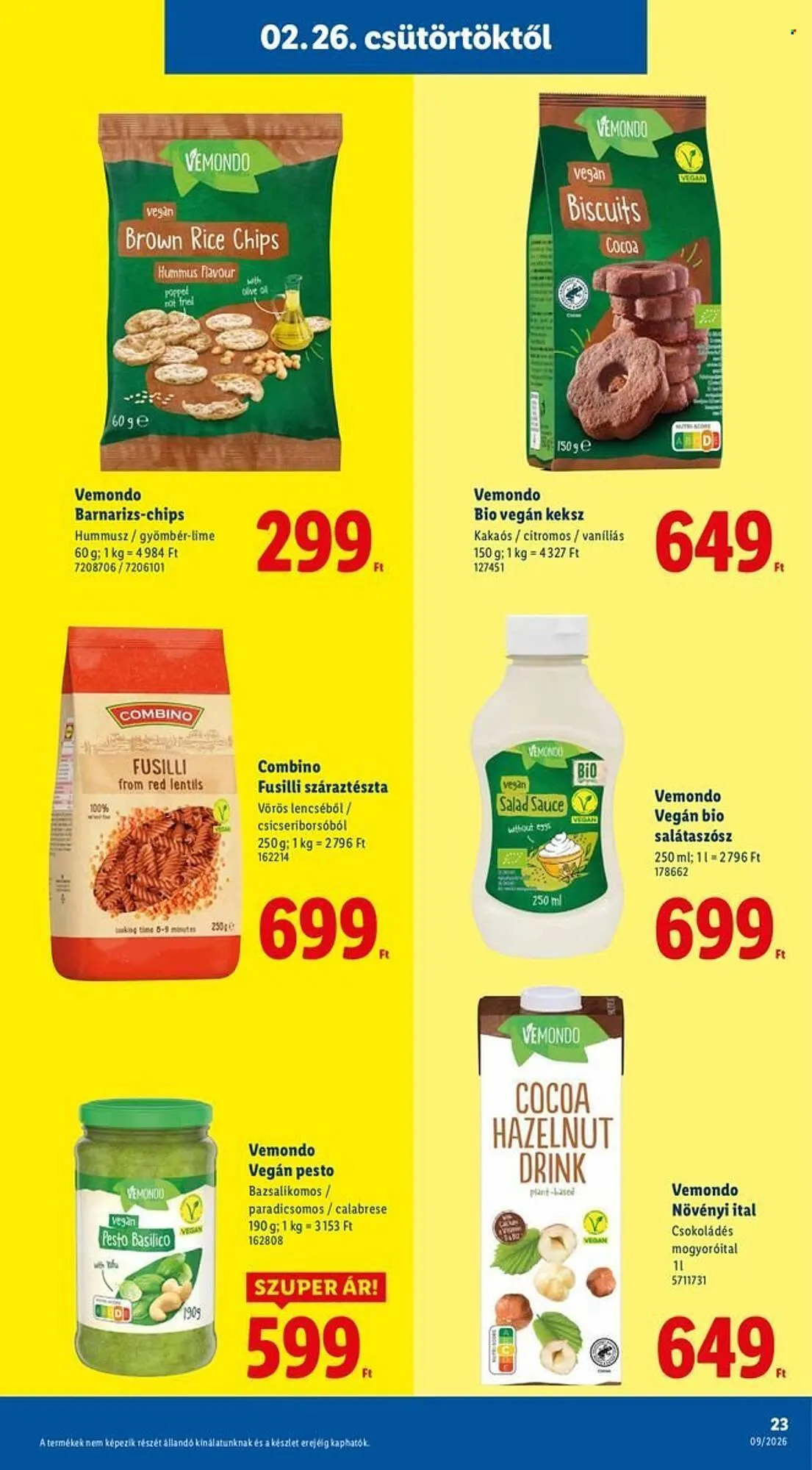 Katalógus Lidl akciós újság február 26.-tól március 4.-ig 2026. - Oldal 23