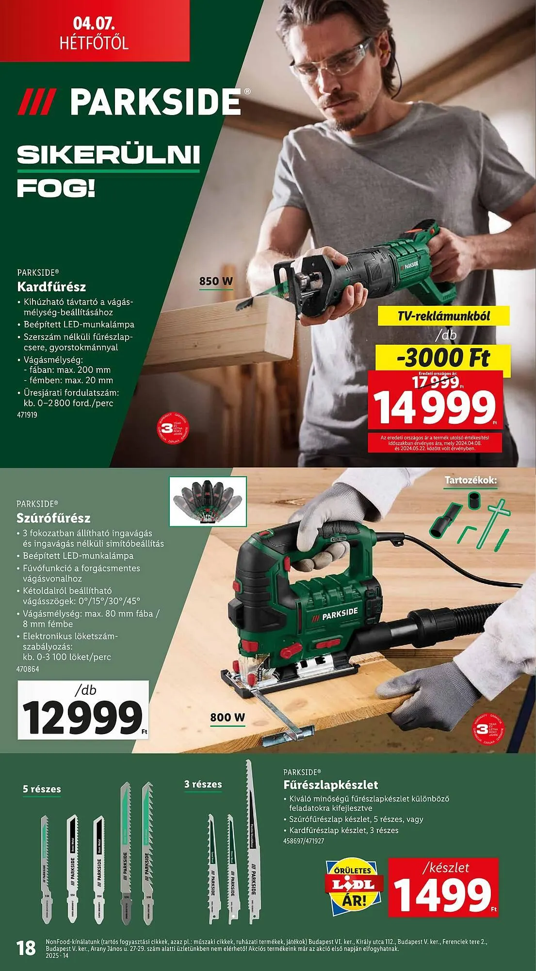 Katalógus Lidl akciós újság április 3.-tól április 9.-ig 2025. - Oldal 18