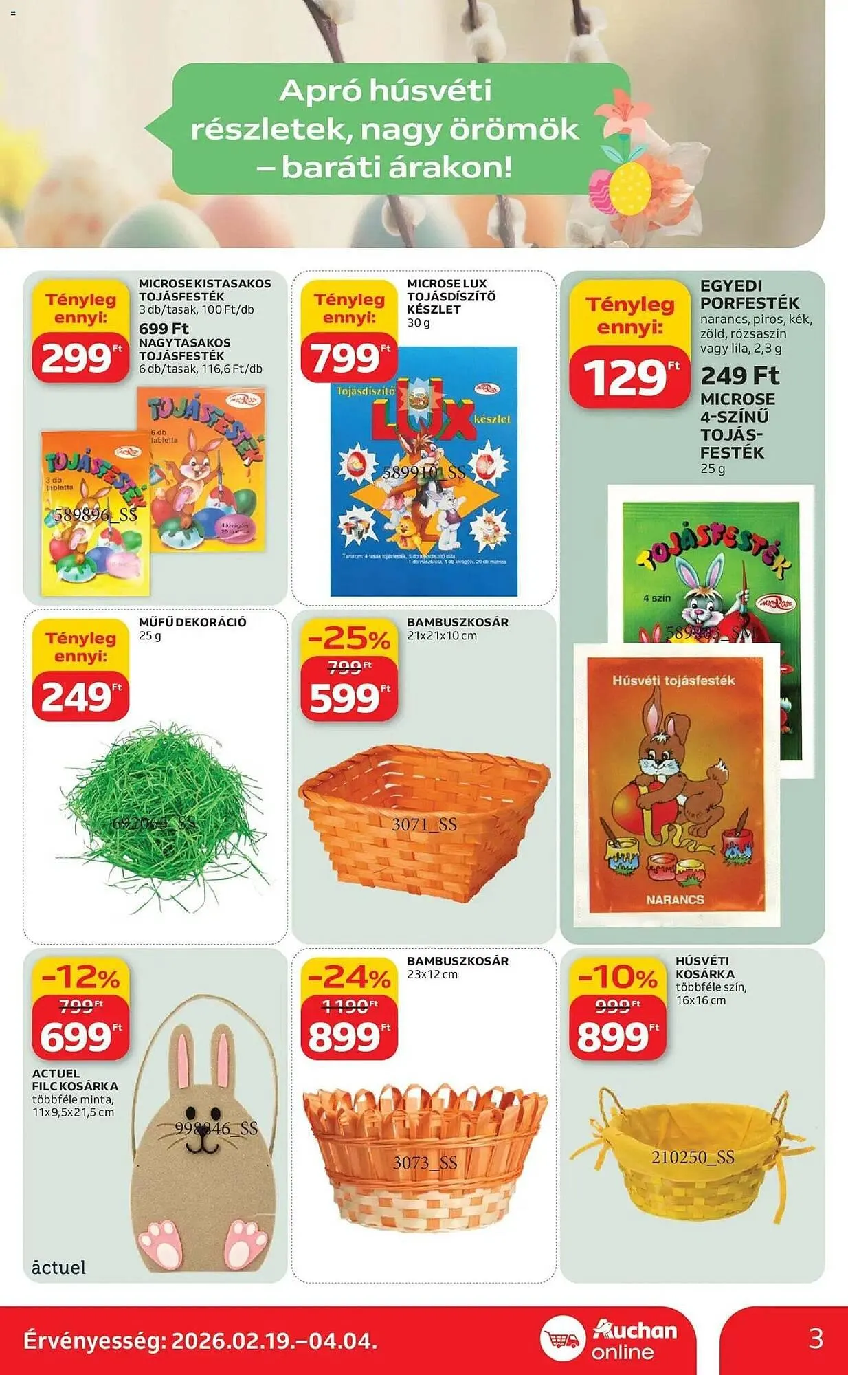 Katalógus Auchan akciós újság február 19.-tól február 25.-ig 2026. - Oldal 3