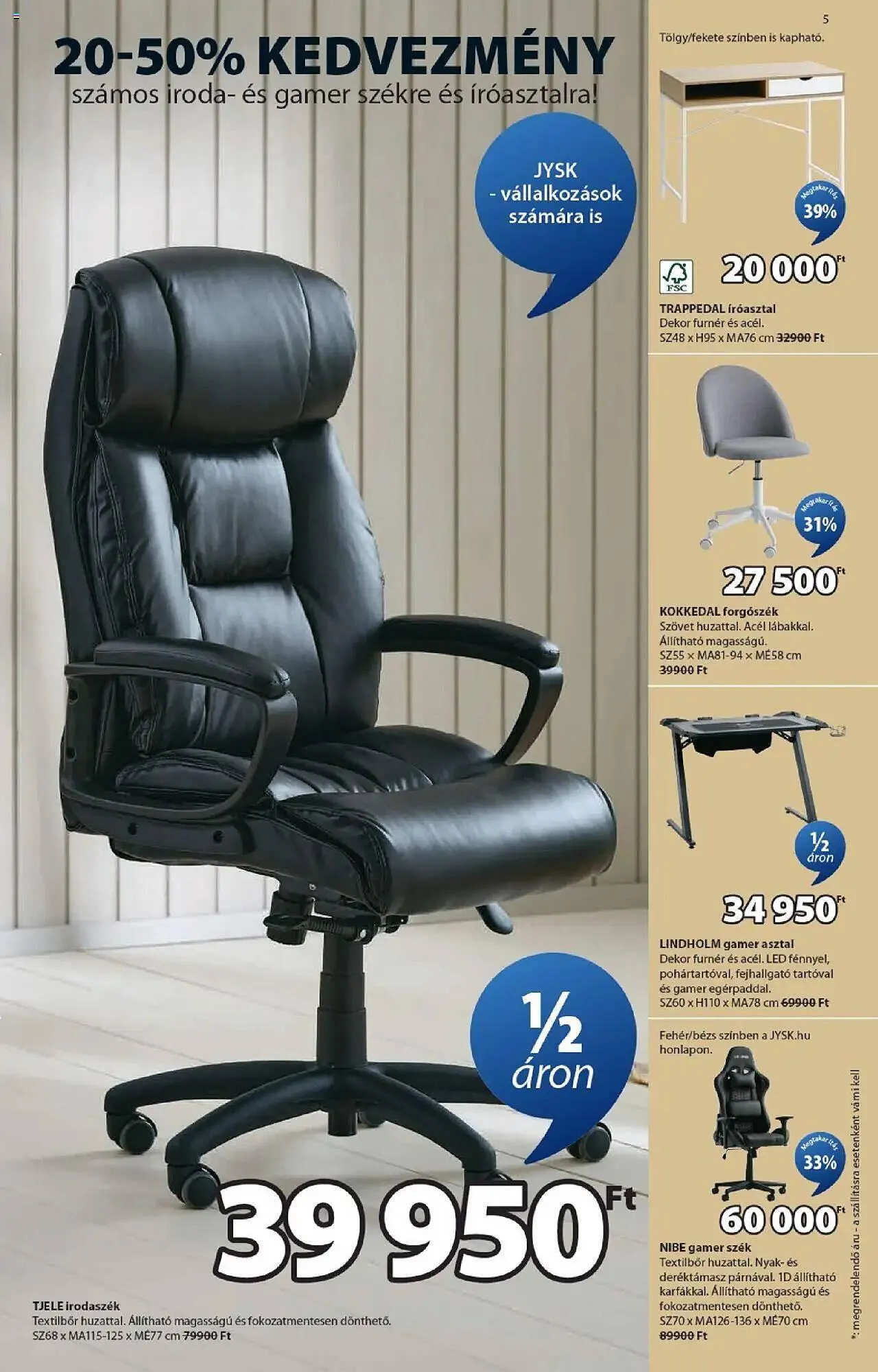 Katalógus JYSK akciós újság augusztus 27.-tól szeptember 9.-ig 2025. - Oldal 5