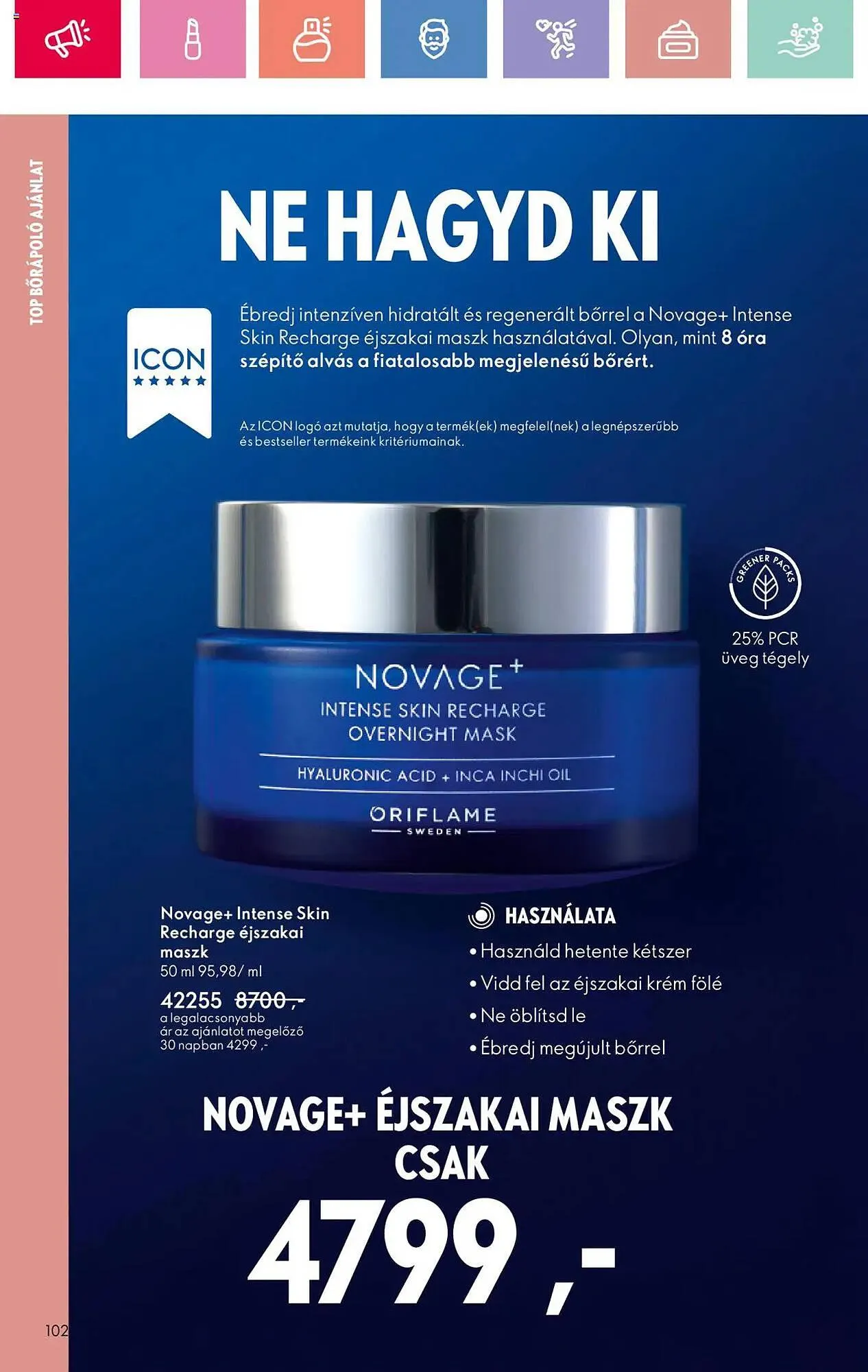 Katalógus Oriflame akciós újság augusztus 17.-tól szeptember 6.-ig 2025. - Oldal 102
