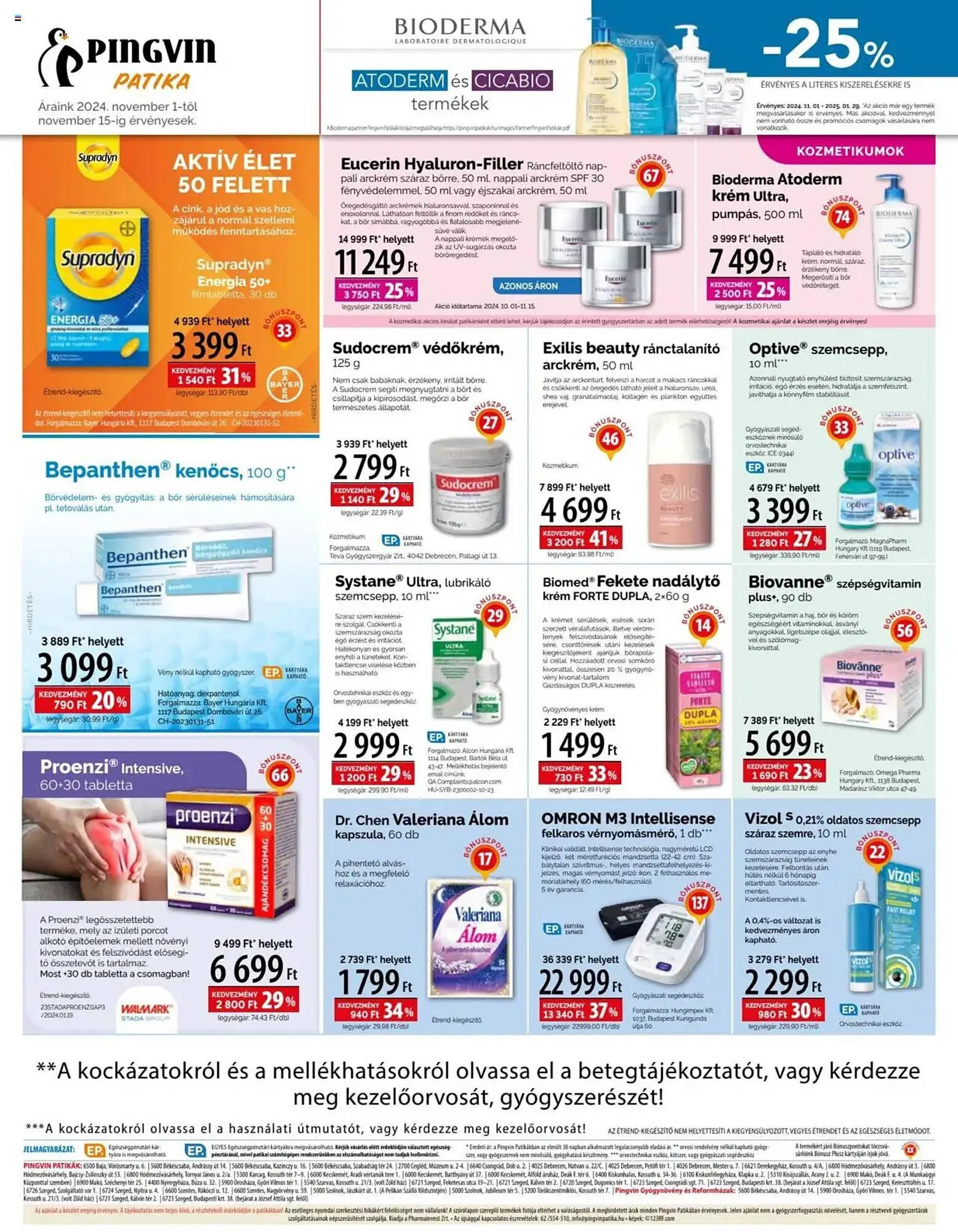 Katalógus Pingvin Patika akciós újság november 1.-tól november 15.-ig 2024. - Oldal 8
