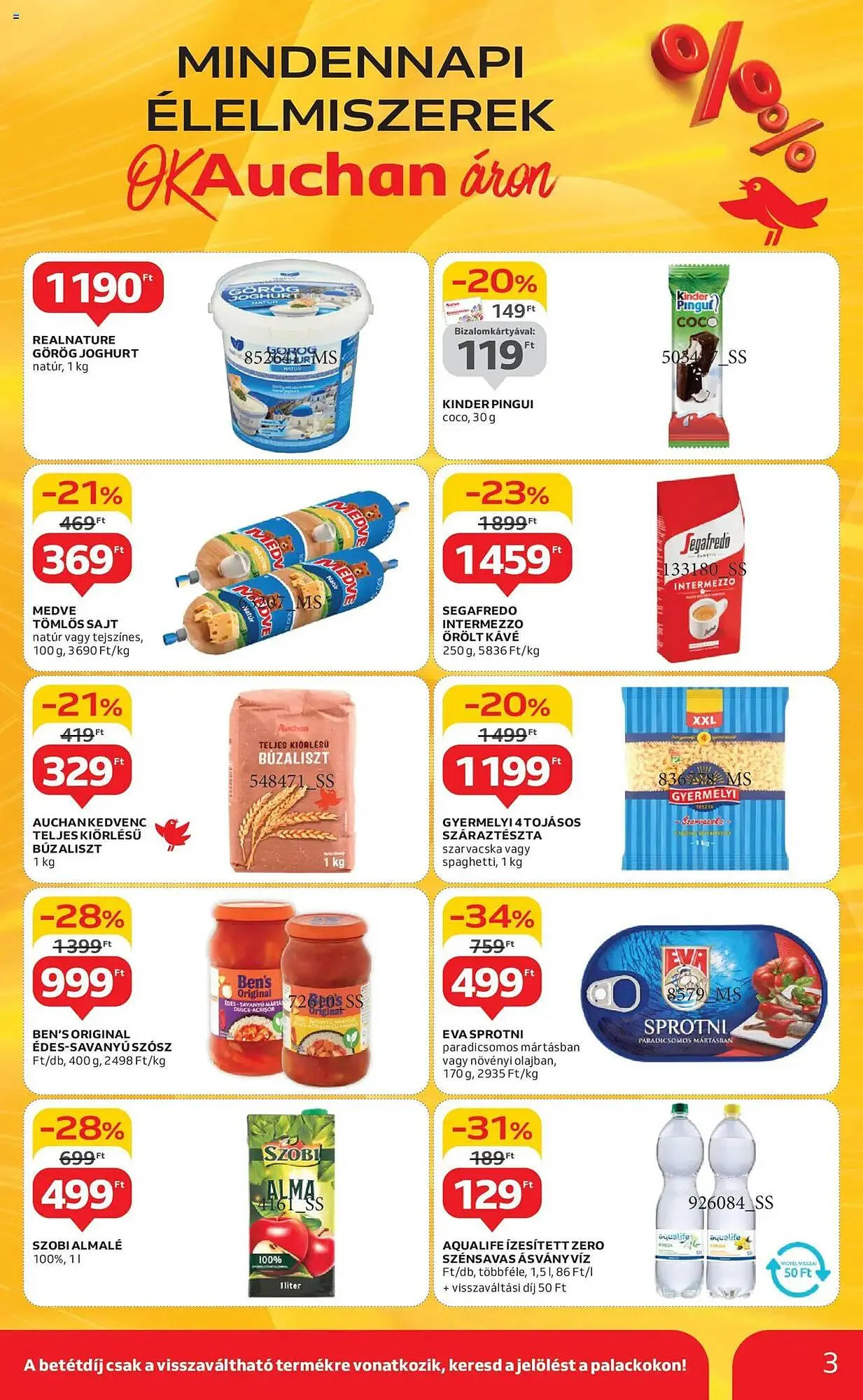 Katalógus Auchan akciós újság április 3.-tól április 9.-ig 2025. - Oldal 3