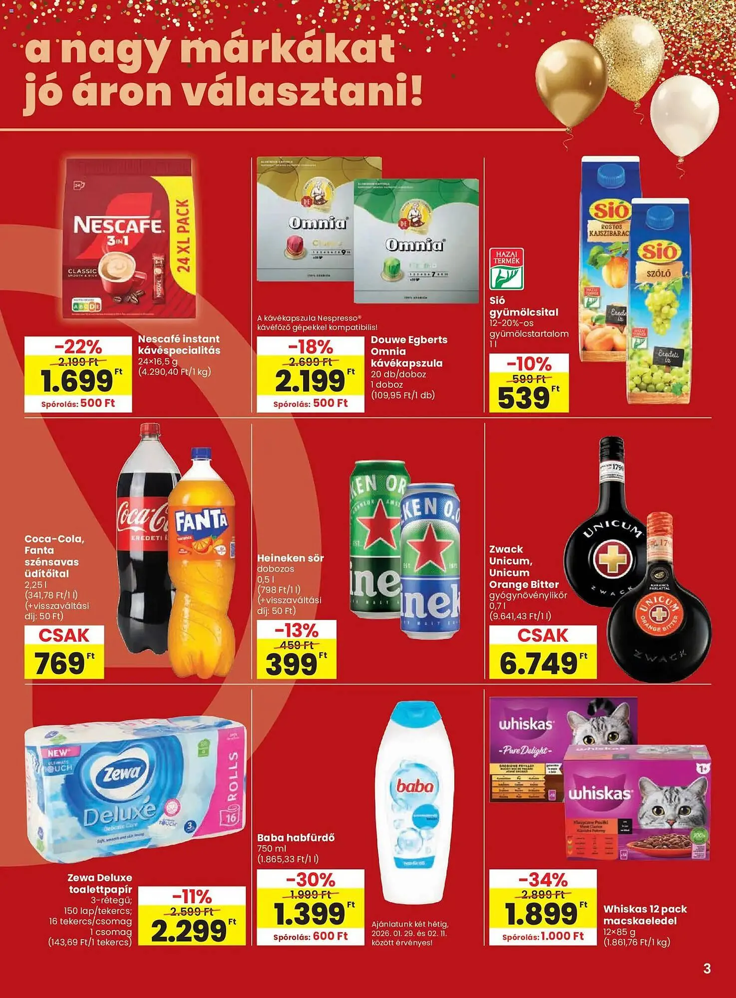Katalógus Spar akciós újság január 29.-tól február 4.-ig 2026. - Oldal 3