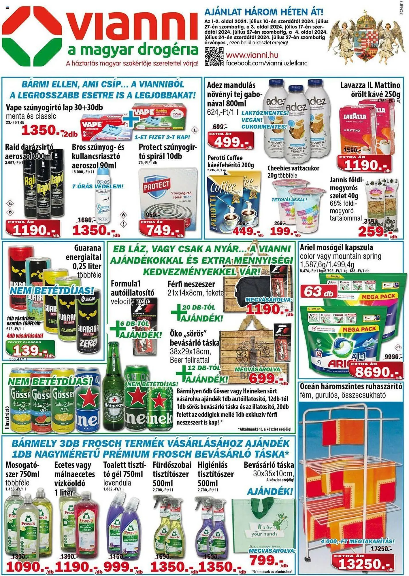 Vianni Drogéria akciós újság - 1
