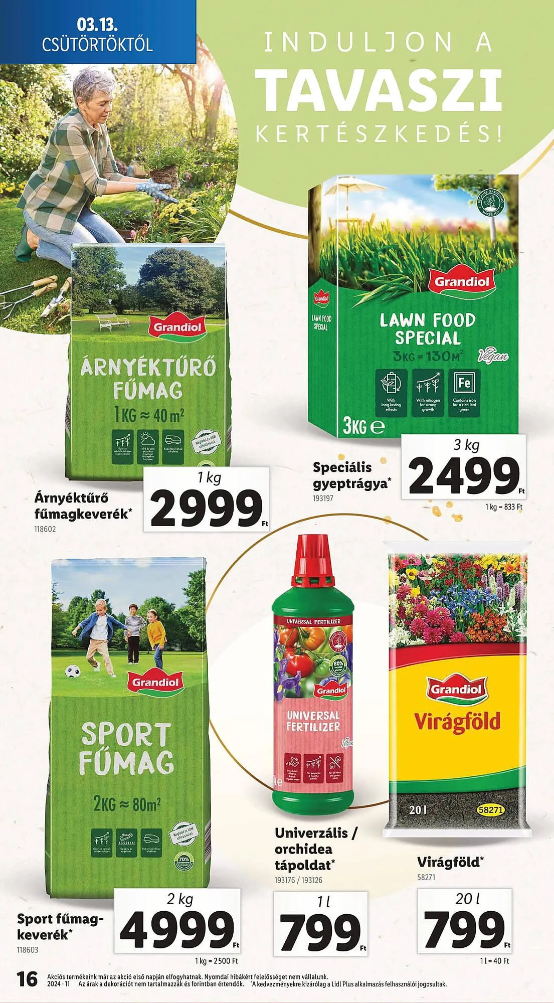 Katalógus Lidl akciós újság március 13.-tól március 19.-ig 2025. - Oldal 16