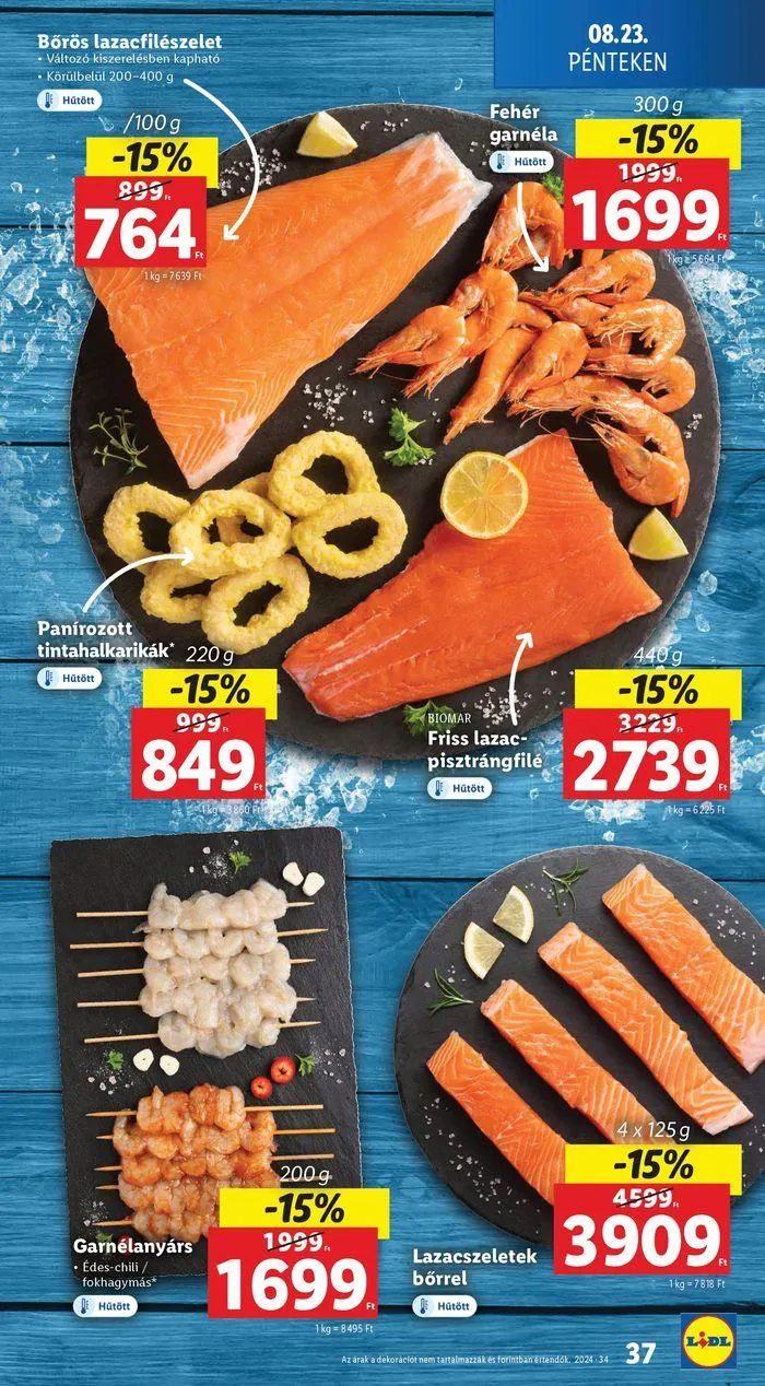 Katalógus Akciós újság – 34. hét augusztus 22.-tól augusztus 28.-ig 2024. - Oldal 37