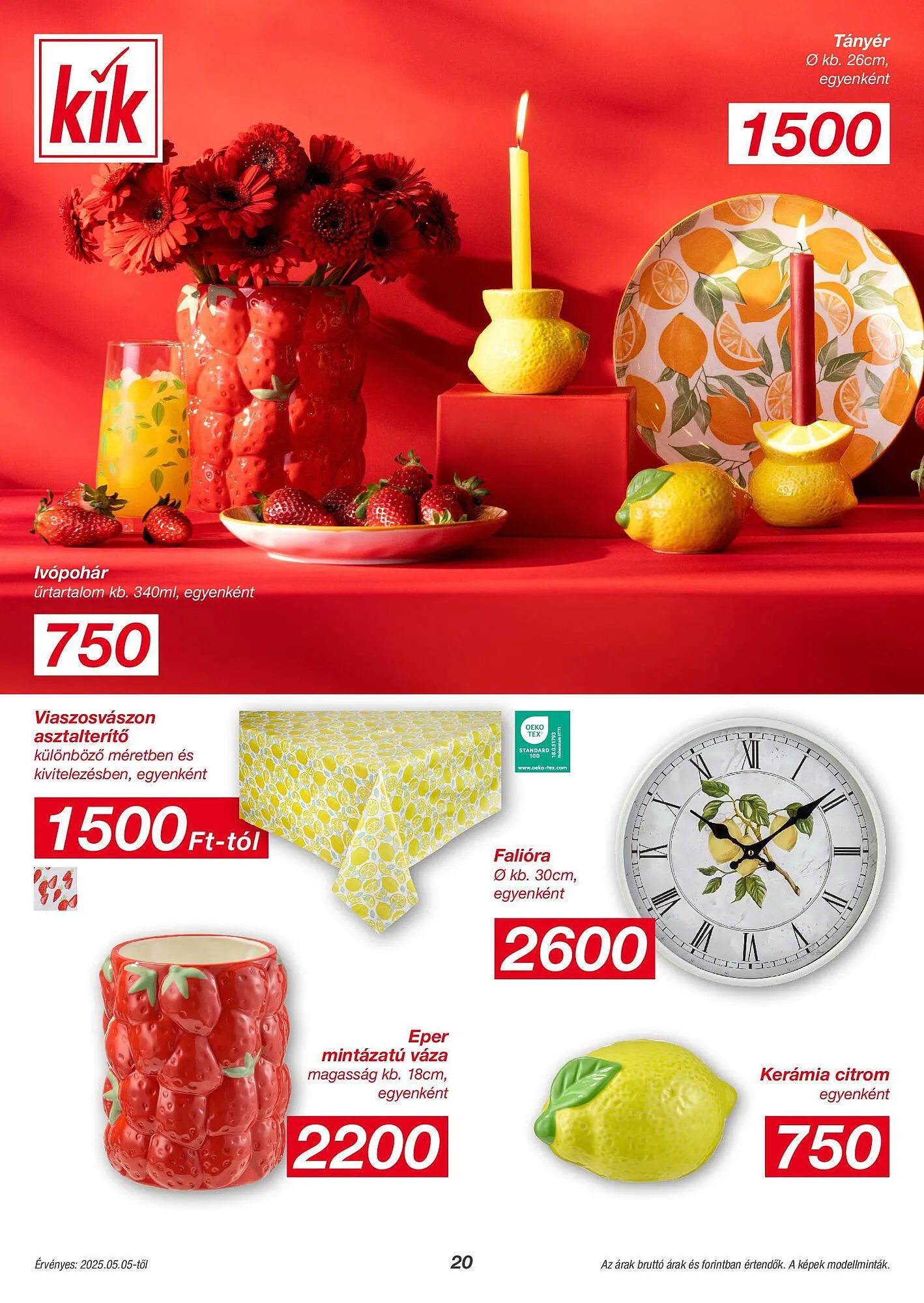 Katalógus Kik akciós újság május 5.-tól május 25.-ig 2025. - Oldal 20