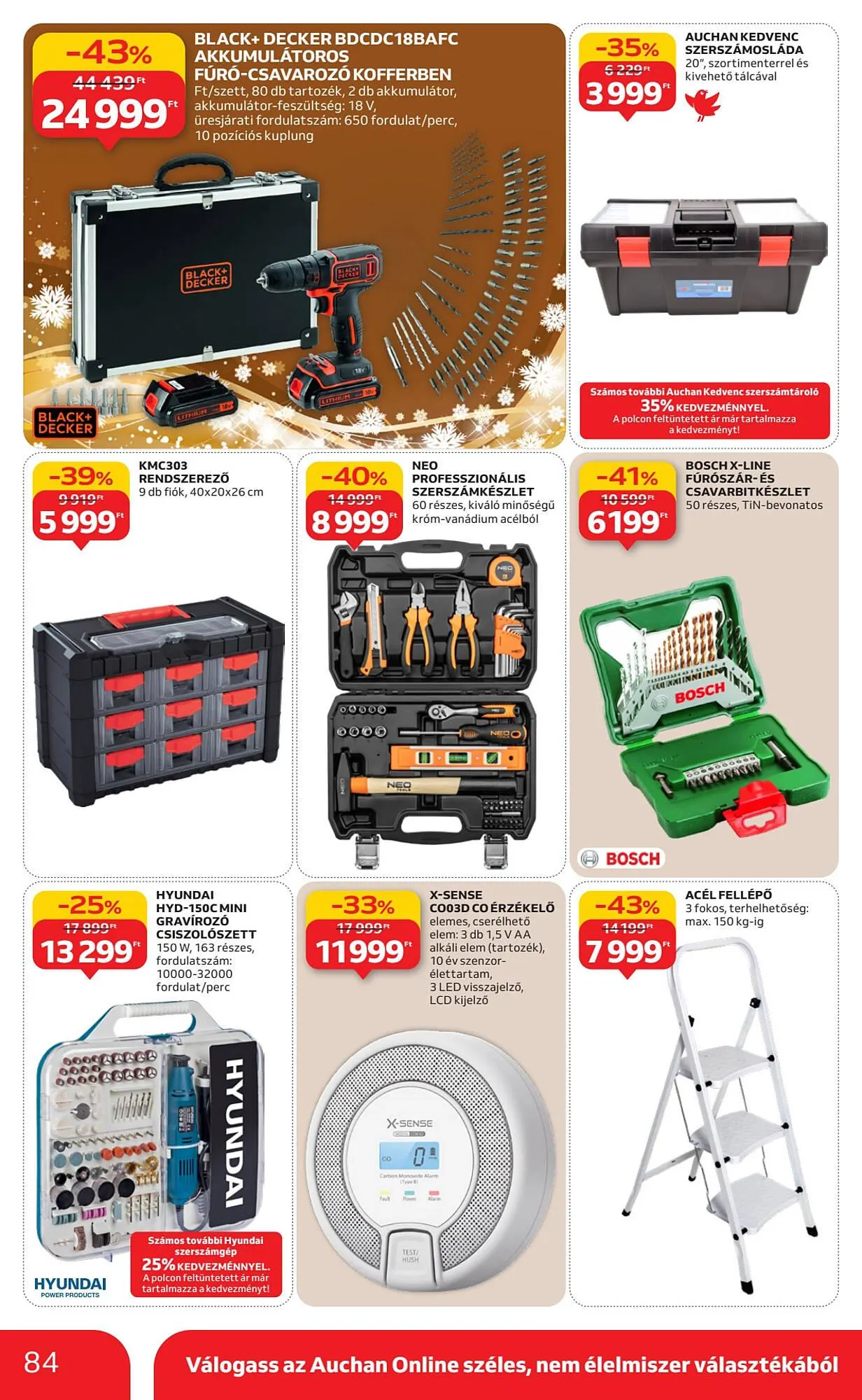 Katalógus Auchan akciós újság december 4.-tól december 10.-ig 2025. - Oldal 84
