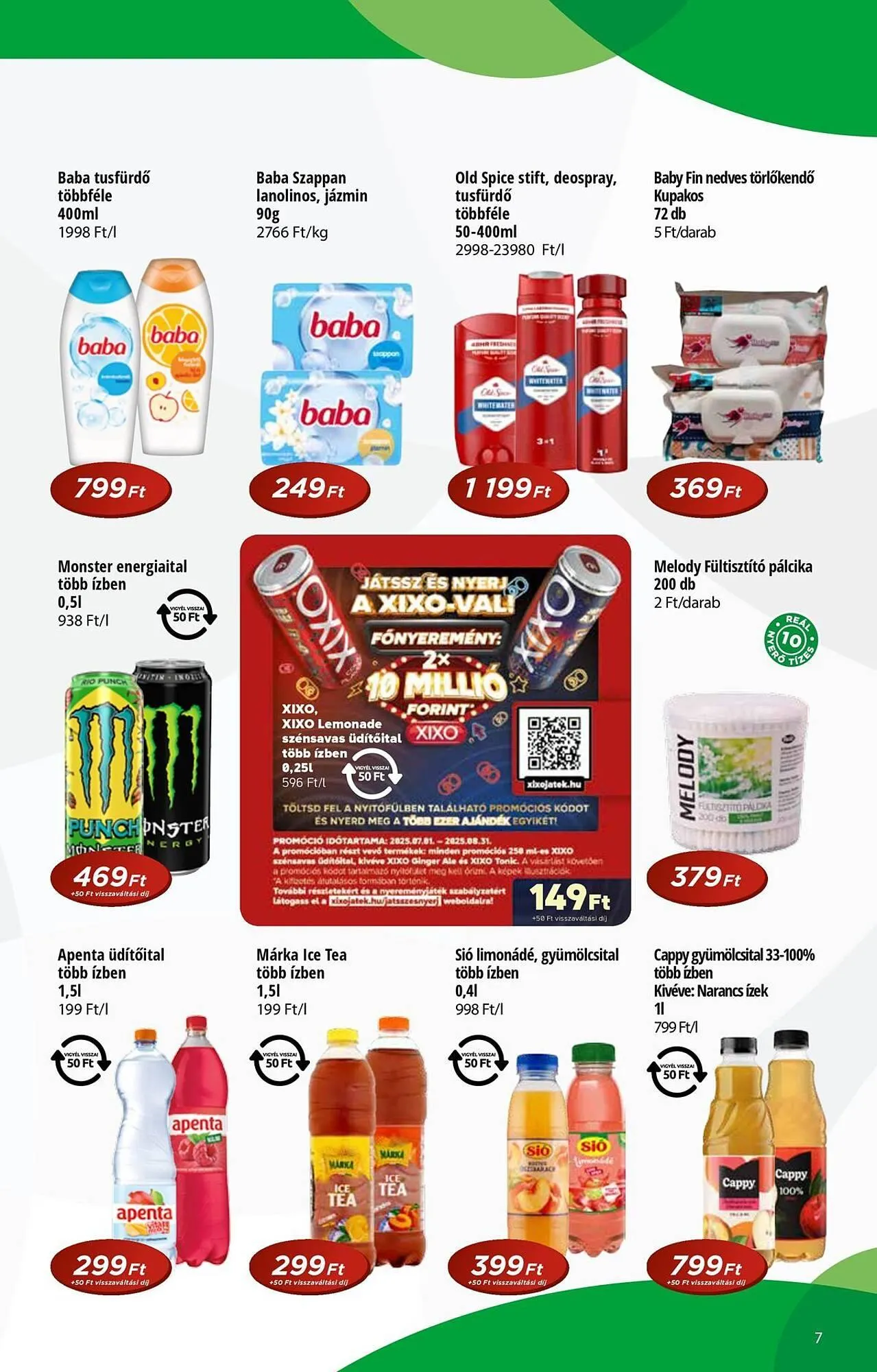 Katalógus Real akciós újság július 2.-tól július 13.-ig 2025. - Oldal 7