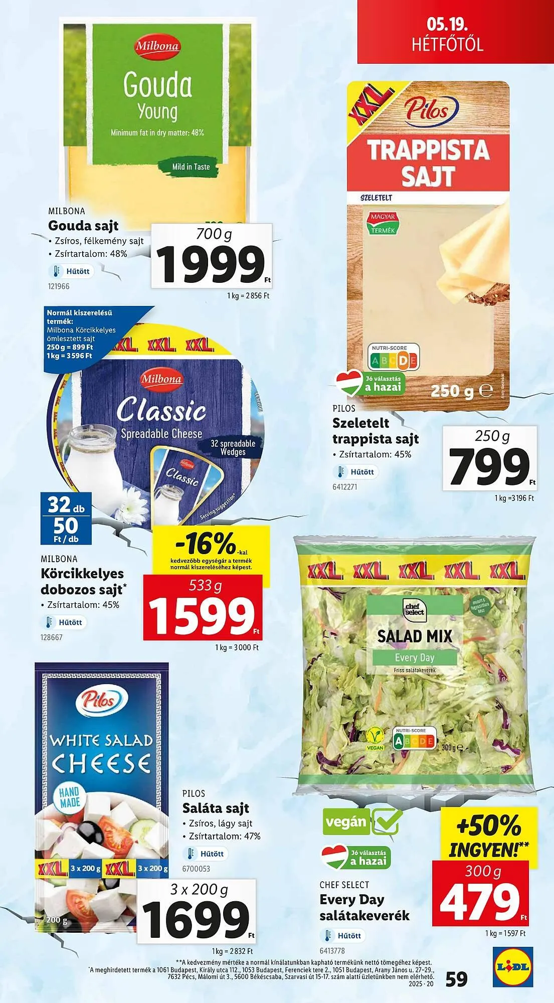 Katalógus Lidl akciós újság május 15.-tól május 21.-ig 2025. - Oldal 59