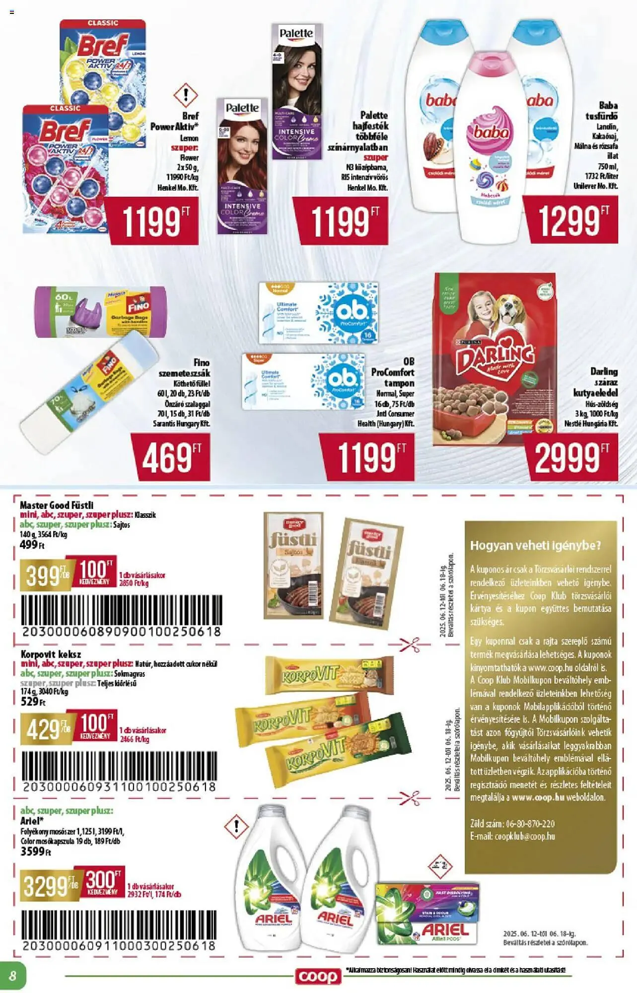Katalógus Coop akciós újság június 12.-tól június 18.-ig 2025. - Oldal 8