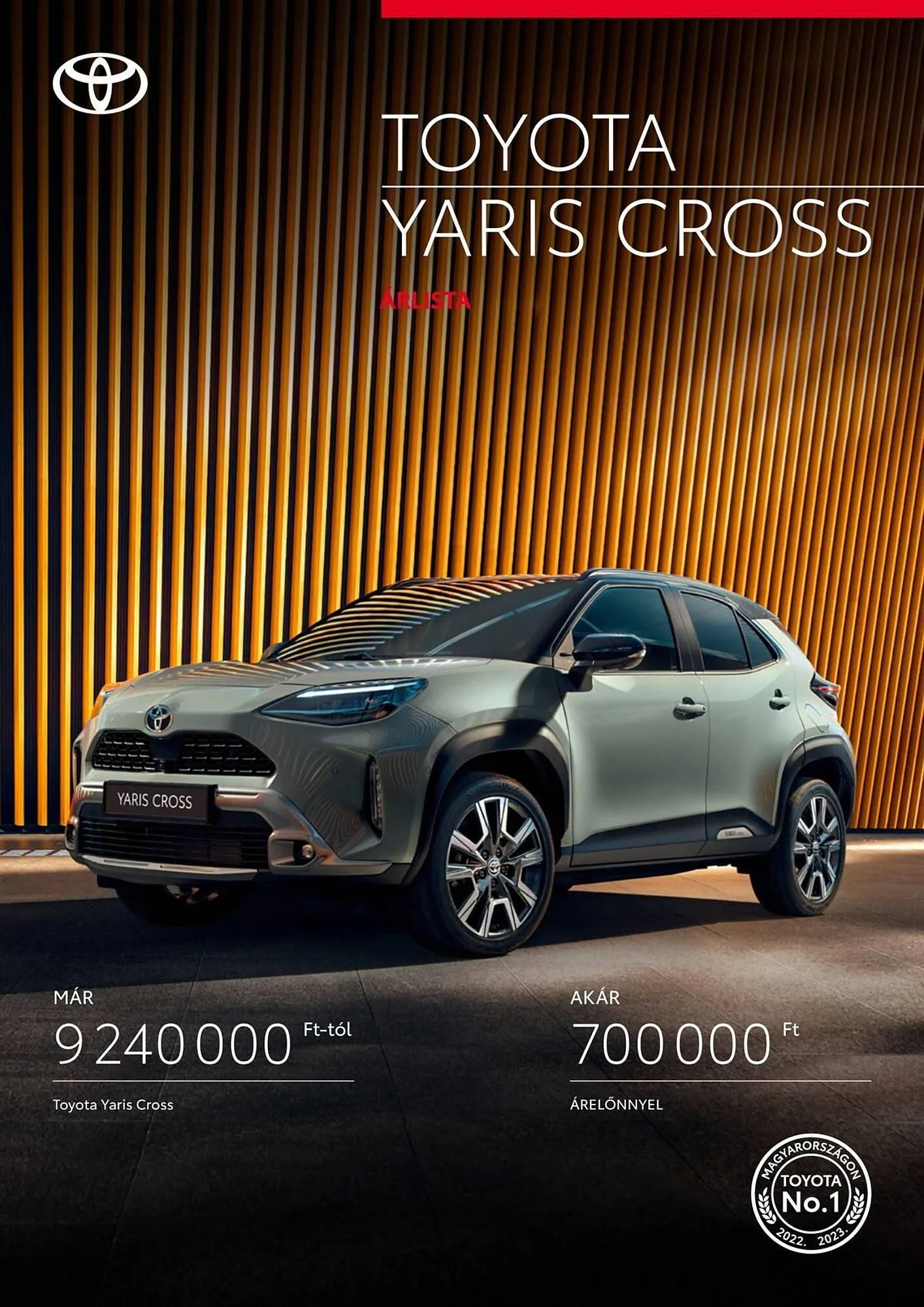 Katalógus Toyota akciós újság május 13.-tól május 11.-ig 2025. - Oldal 1