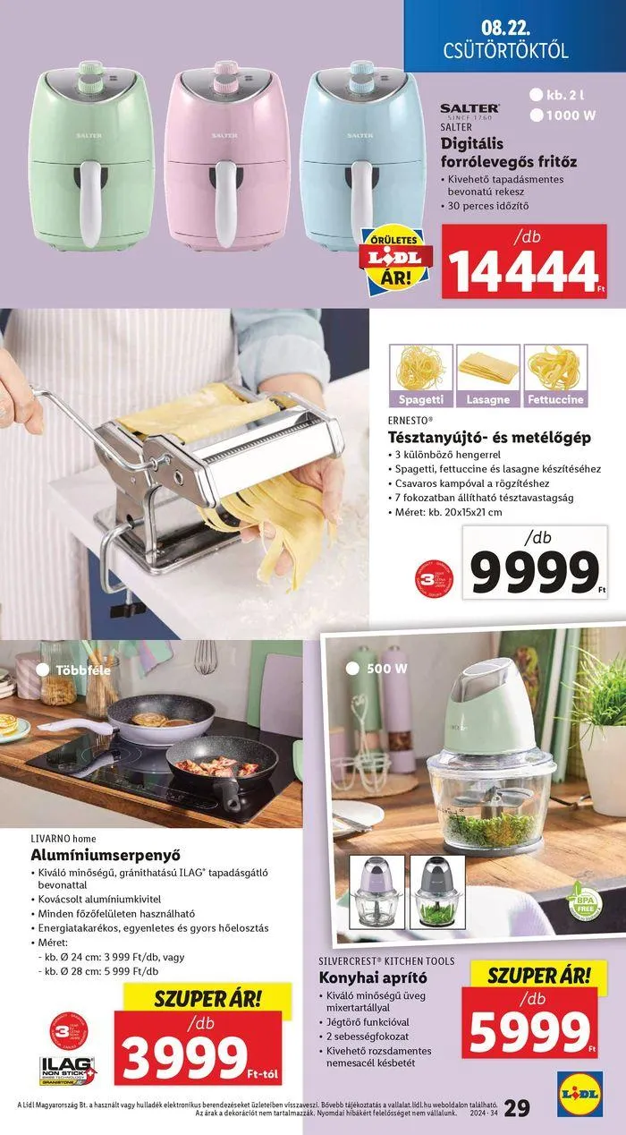 Katalógus Akciós újság – 34. hét augusztus 22.-tól augusztus 28.-ig 2024. - Oldal 29