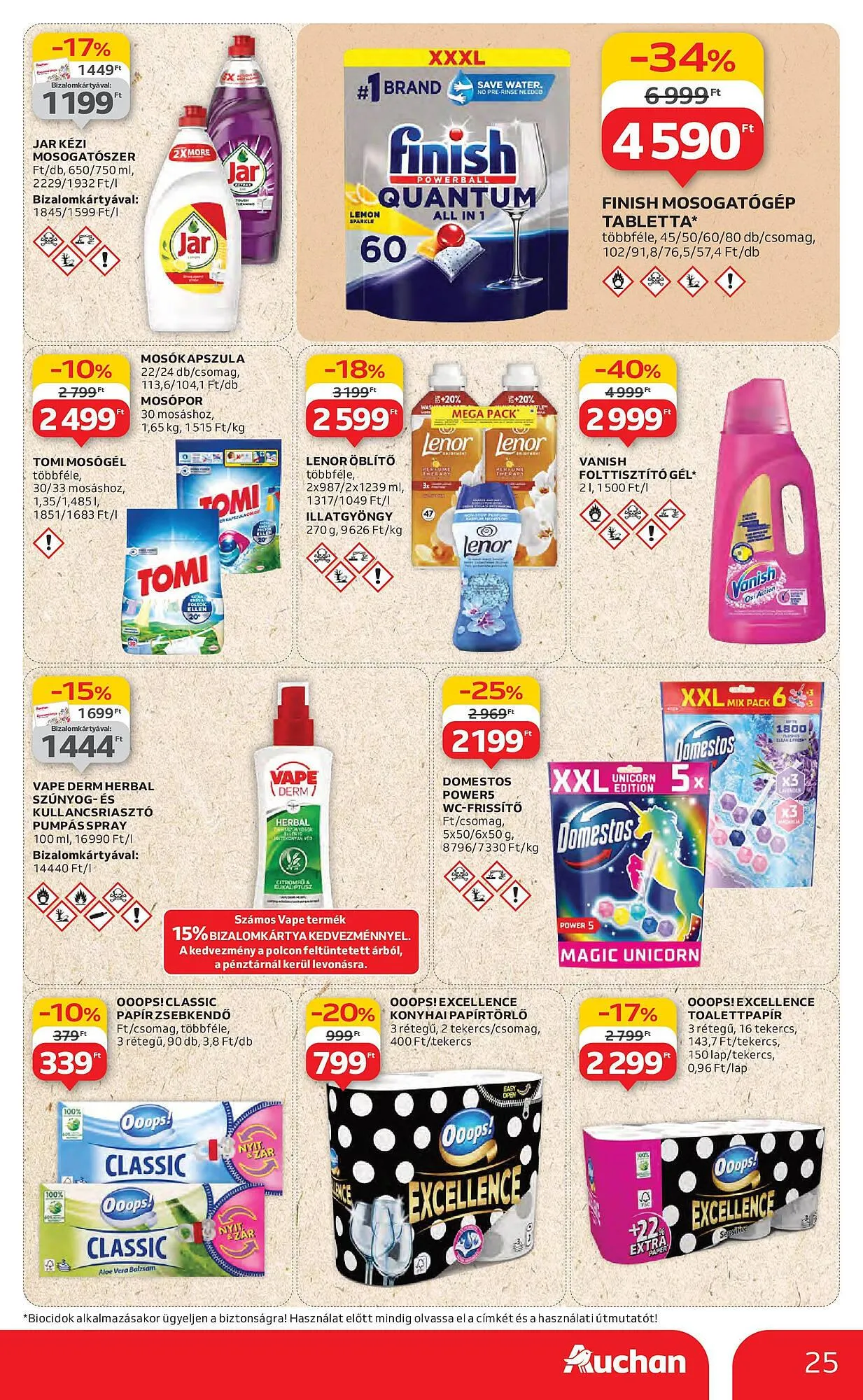 Katalógus Auchan akciós újság június 19.-tól június 25.-ig 2025. - Oldal 25