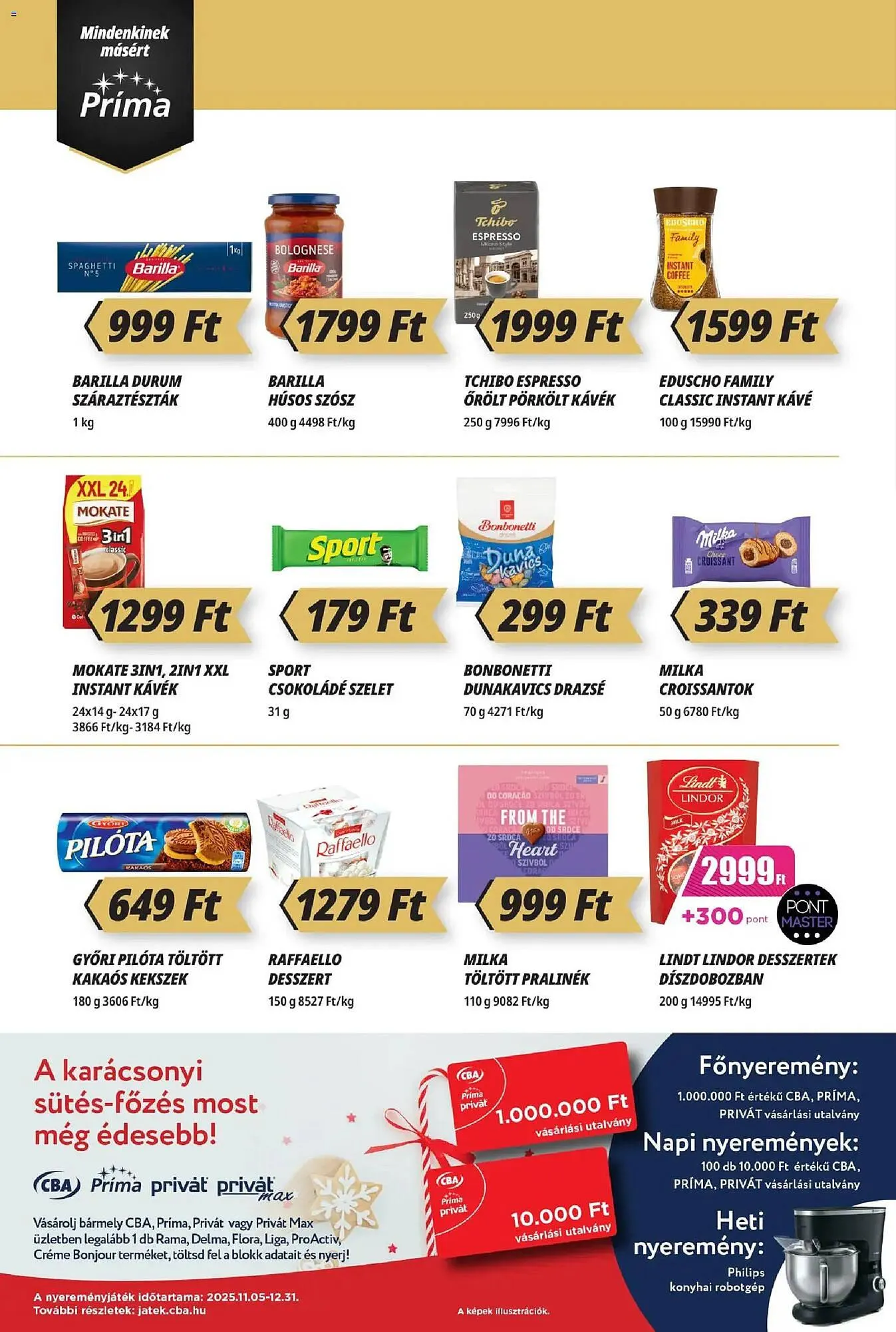 Katalógus Príma akciós újság december 13.-tól december 31.-ig 2025. - Oldal 6