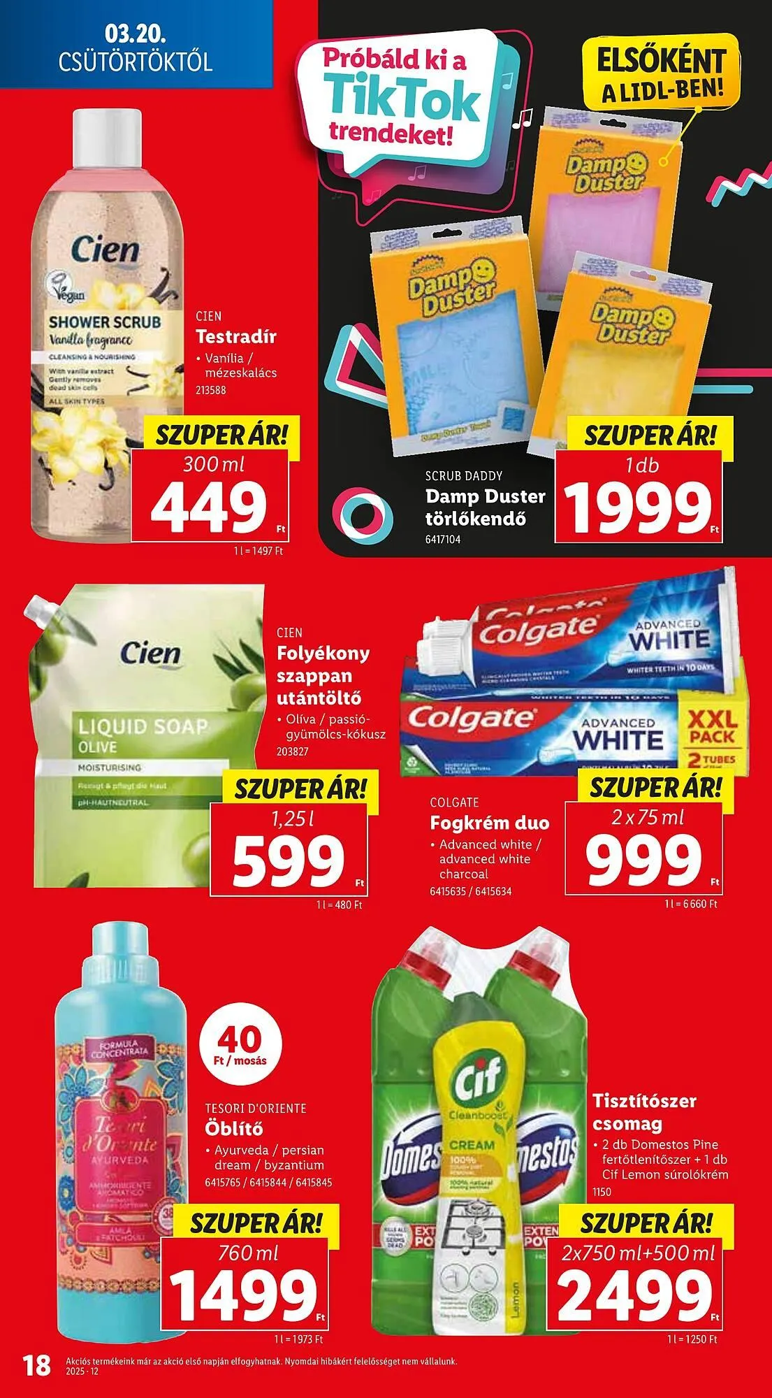 Katalógus Lidl akciós újság március 20.-tól március 26.-ig 2025. - Oldal 18