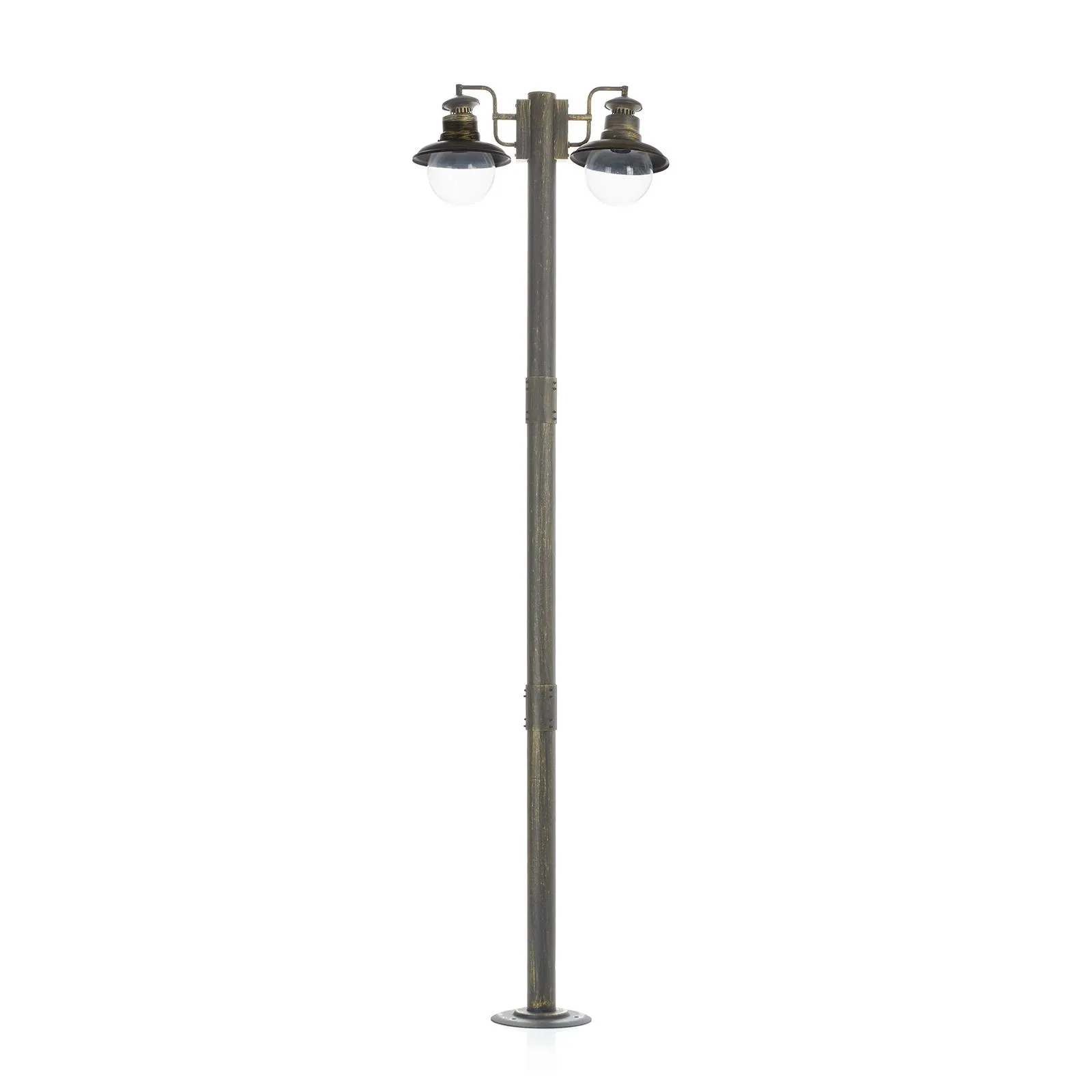 Artu 2 izzós árbóc lámpa fekete/arany színben