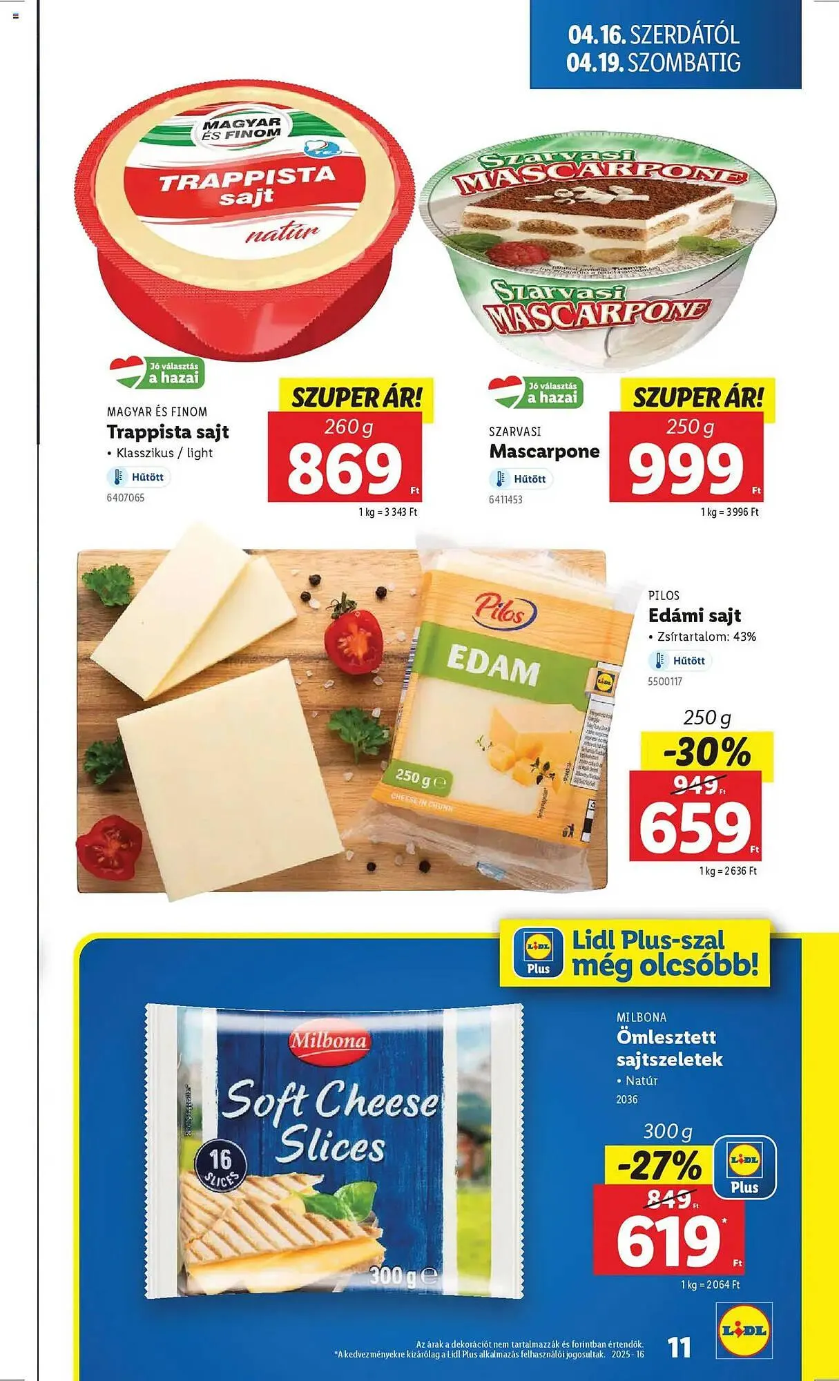 Katalógus Lidl akciós újság április 16.-tól április 22.-ig 2025. - Oldal 11