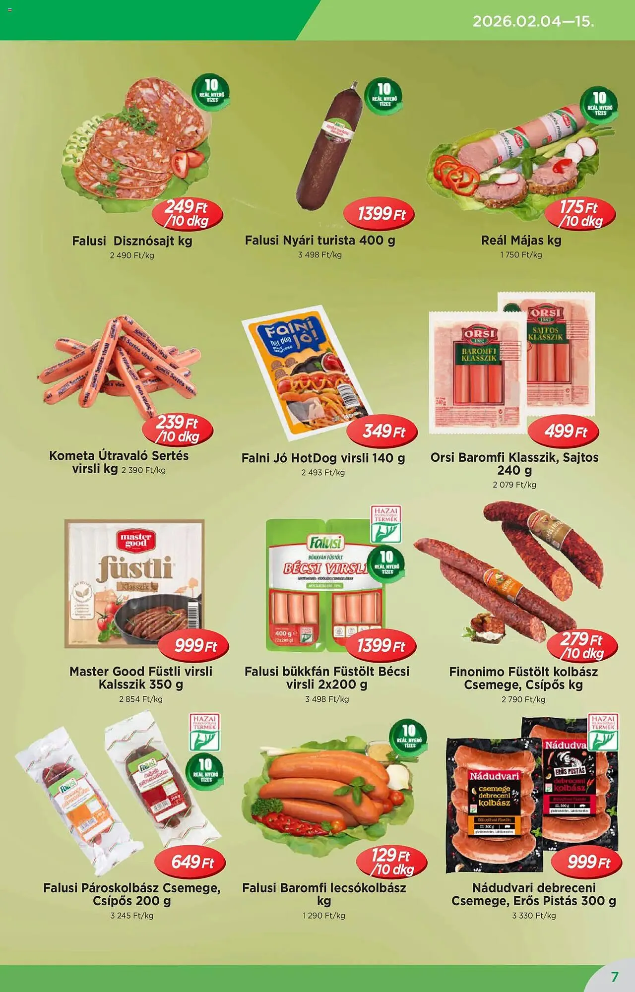 Katalógus Real akciós újság február 4.-tól február 15.-ig 2026. - Oldal 7