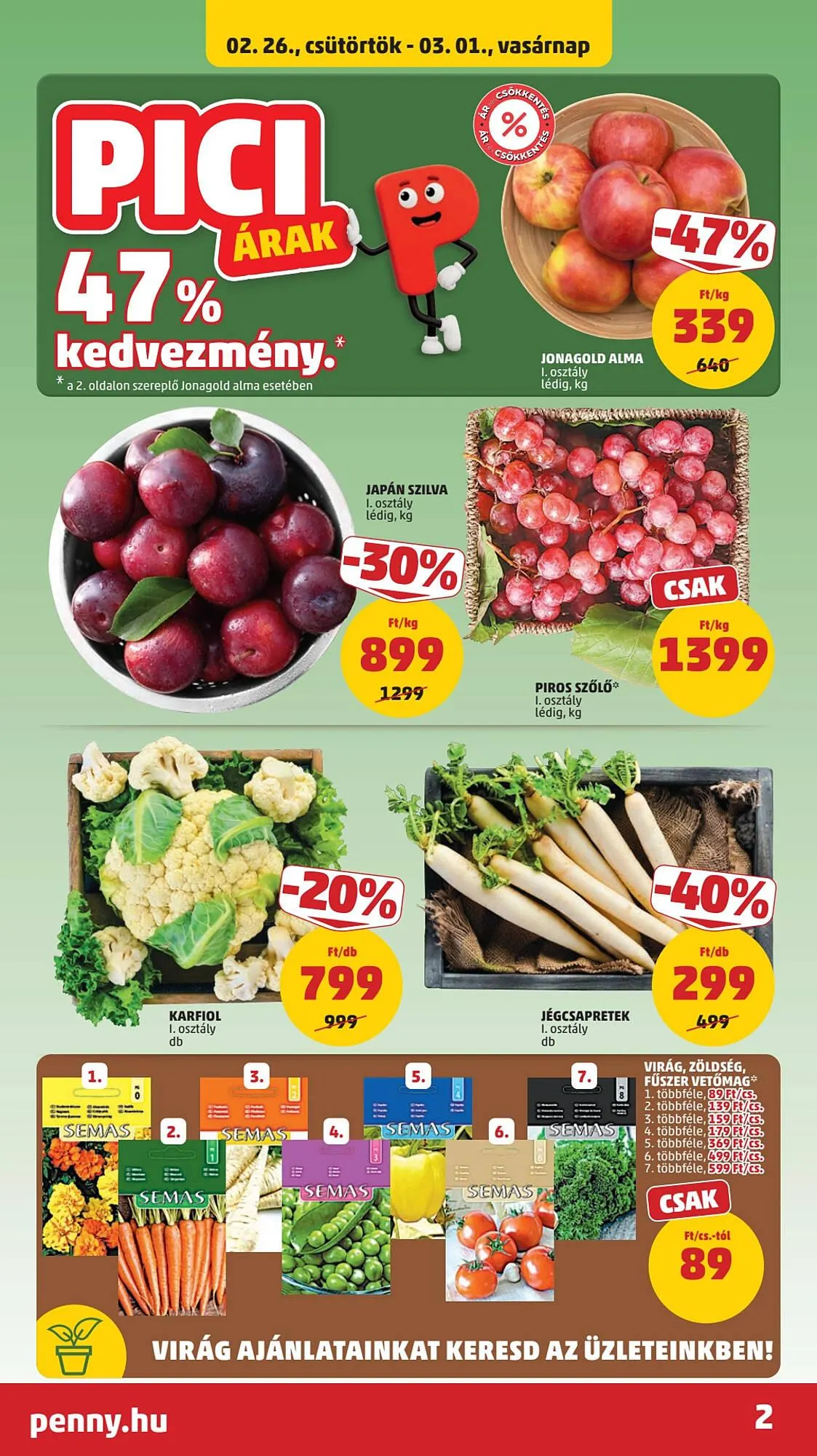 Katalógus PENNY akciós újság február 26.-tól március 4.-ig 2026. - Oldal 2