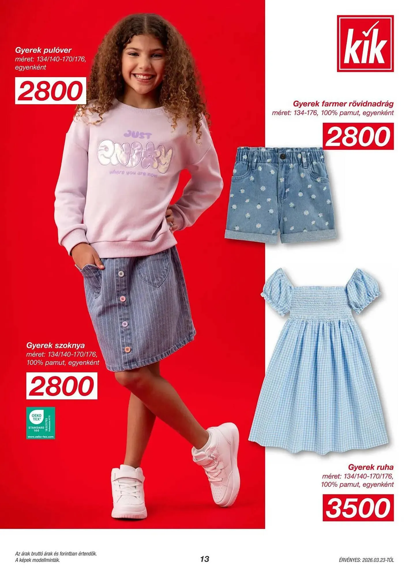 Katalógus Kik akciós újság március 23.-tól április 19.-ig 2026. - Oldal 13