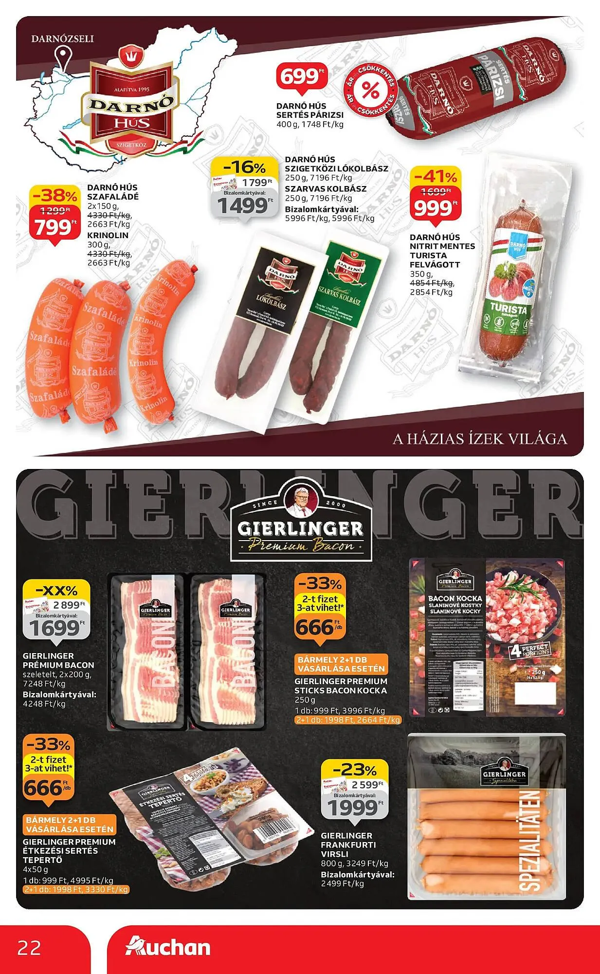 Katalógus Auchan akciós újság december 4.-tól december 10.-ig 2025. - Oldal 22