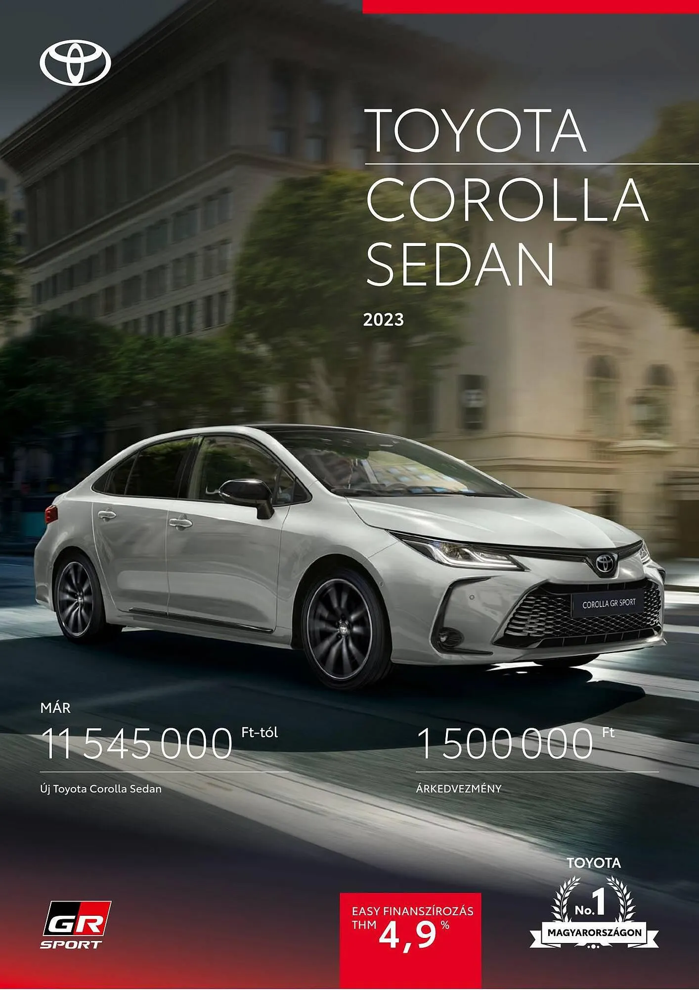 Katalógus Toyota COROLLA akciós újság november 16.-tól november 16.-ig 2024. - Oldal 1
