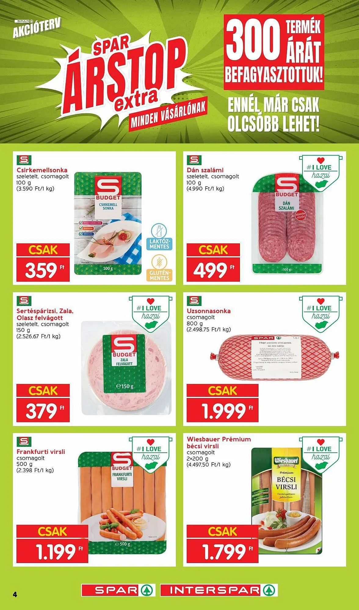 Katalógus Spar akciós újság október 1.-tól december 31.-ig 2023. - Oldal 4