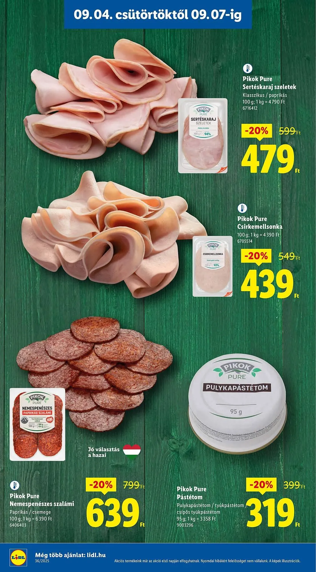 Katalógus Pick-Lidl Nyereményjáték 2025.09.24 akciós újság szeptember 4.-tól szeptember 10.-ig 2025. - Oldal 14