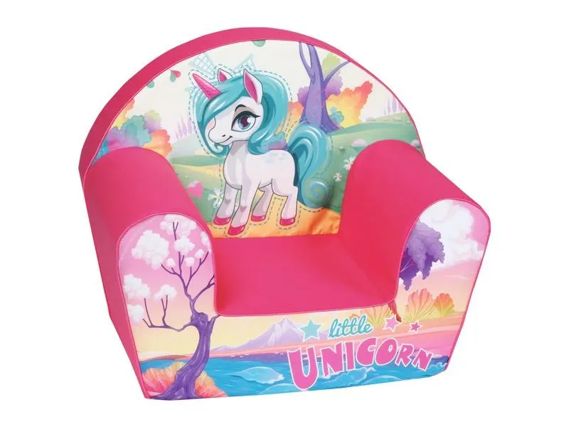 Unikornis gyerekfotel - 52 x 33 x 42 cm