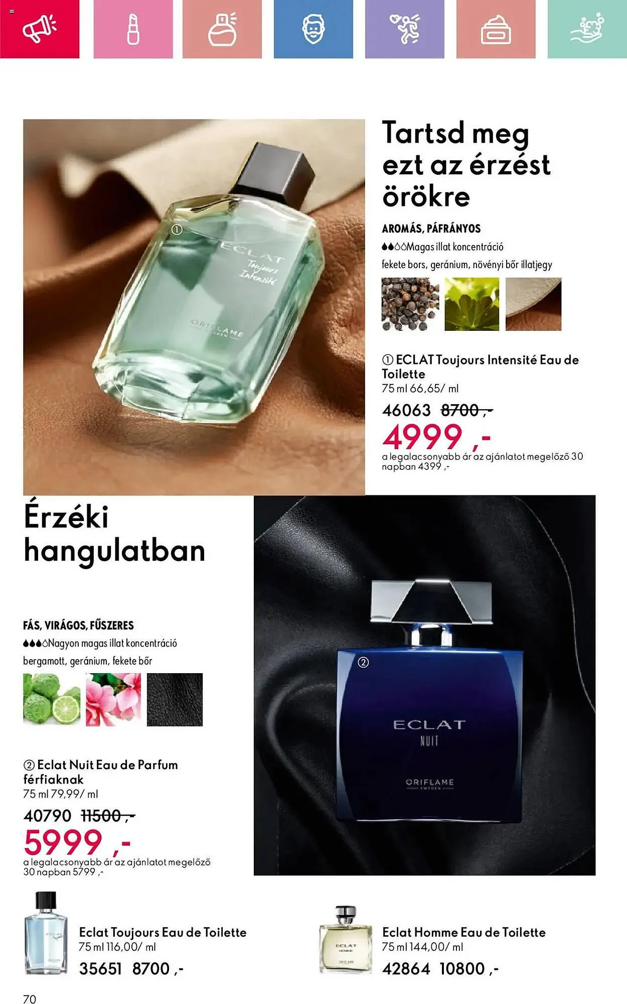 Katalógus Oriflame akciós újság március 2.-tól március 22.-ig 2025. - Oldal 70