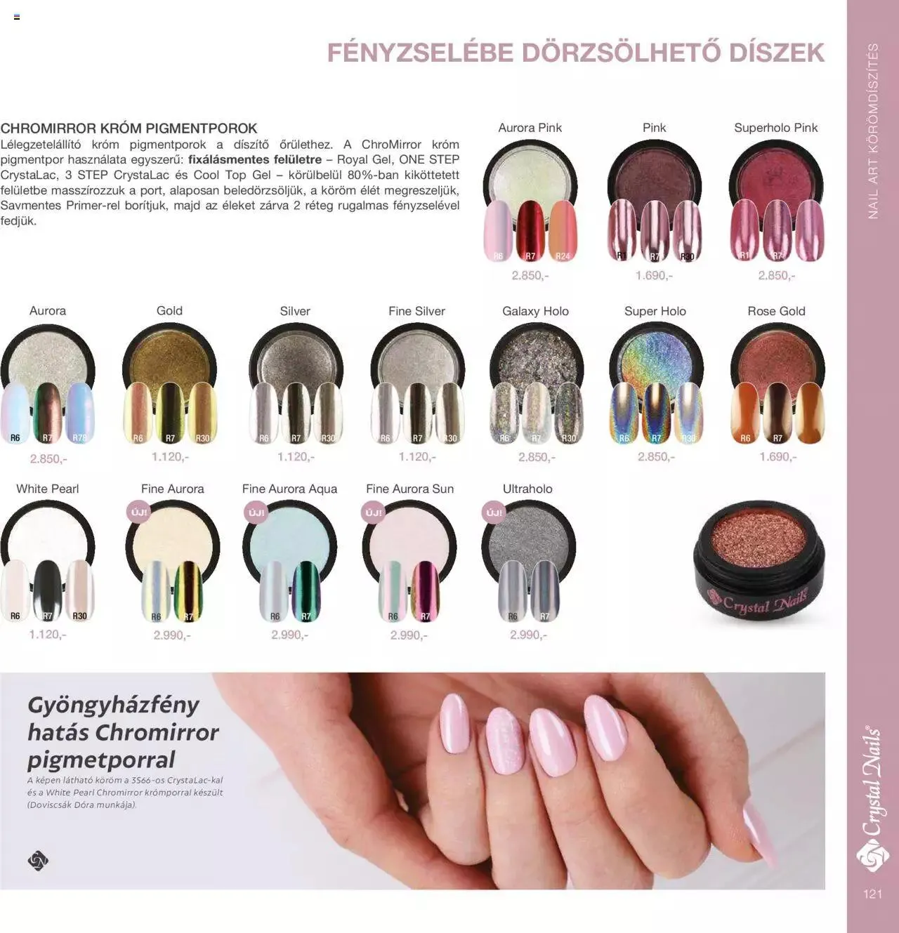 Katalógus Crystal Nails - Nagykatalógus 22/23 március 8.-tól december 31.-ig 2023. - Oldal 121
