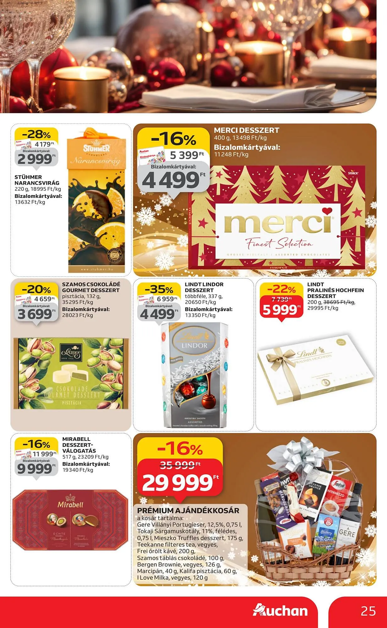 Katalógus Auchan akciós újság november 20.-tól december 24.-ig 2025. - Oldal 25