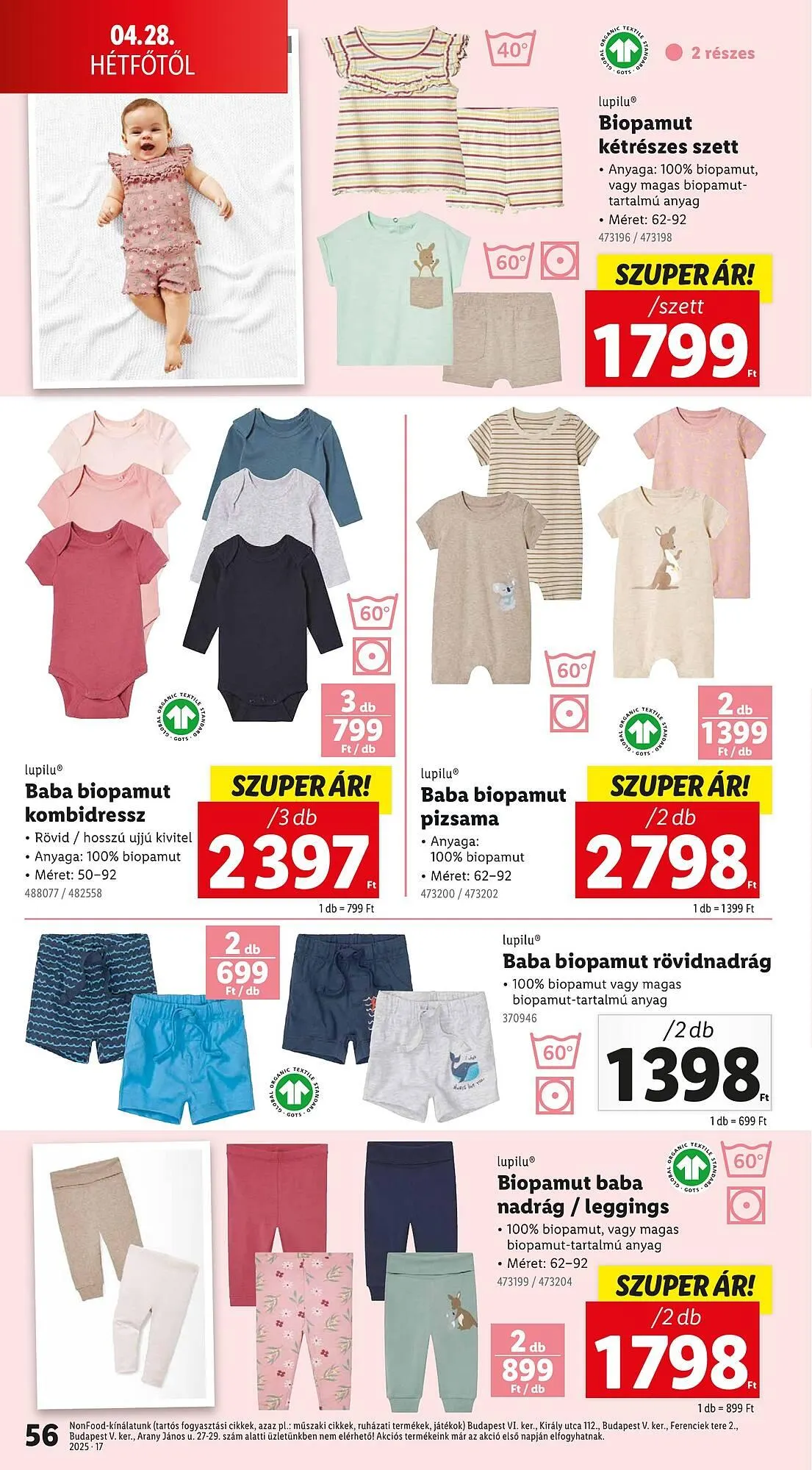 Katalógus Lidl akciós újság április 24.-tól április 29.-ig 2025. - Oldal 56