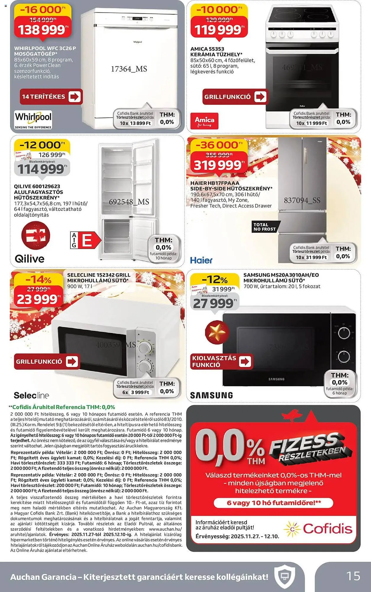 Katalógus Auchan akciós újság november 27.-tól december 10.-ig 2025. - Oldal 15